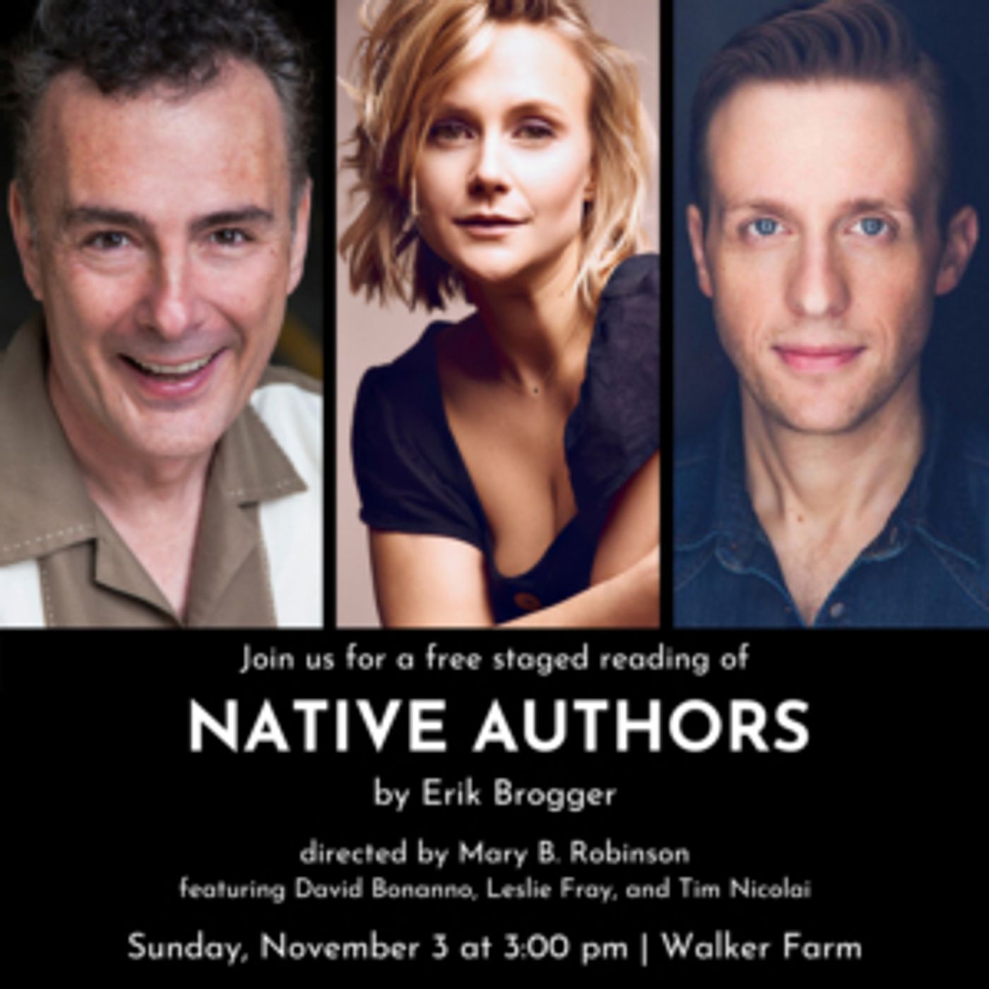 Weston Playhouse New Works Program To Present NATIVE AUTHORS Weston Playhouse New Works Program To Present NATIVE AUTHORS Image