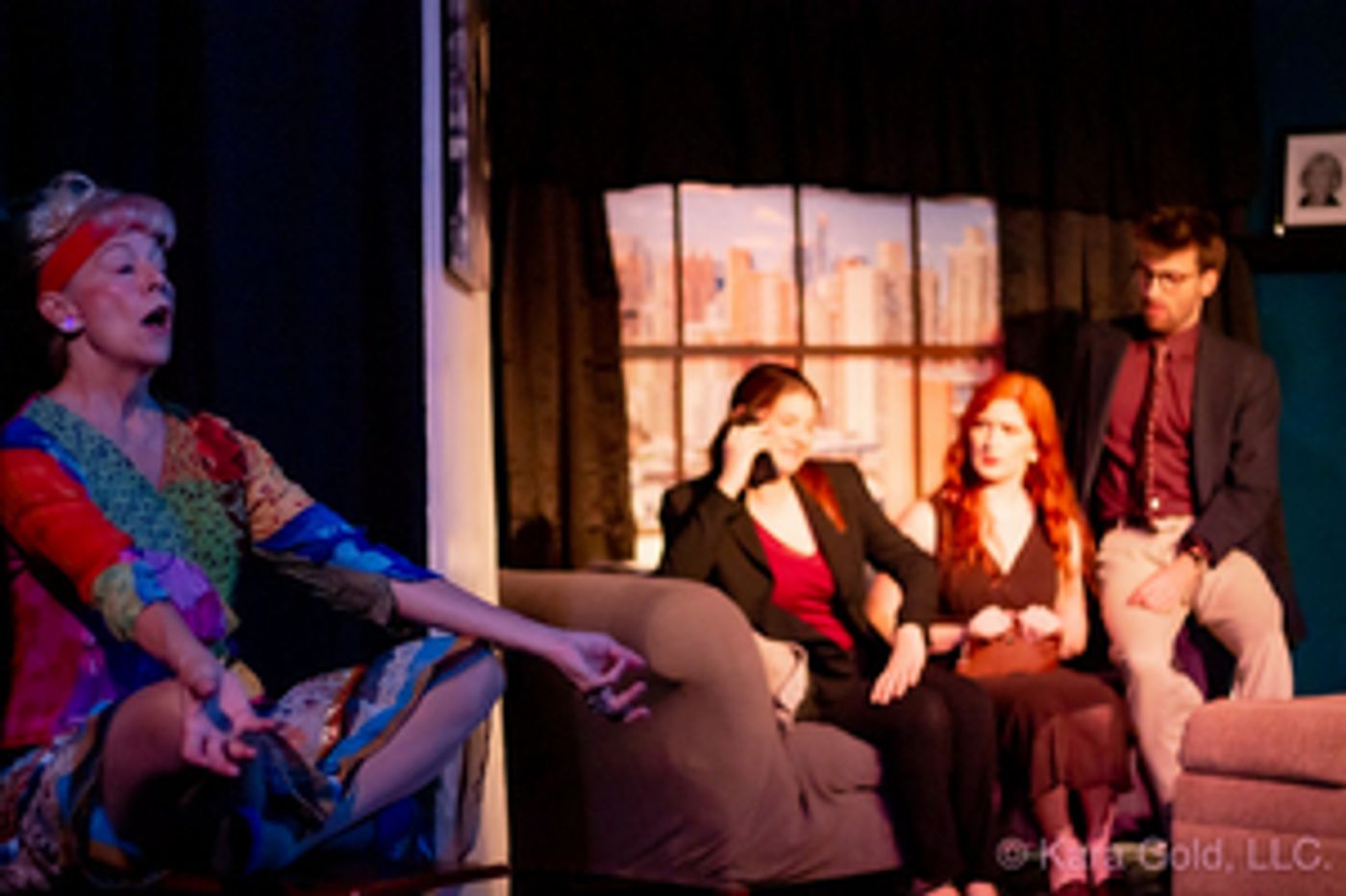Review: MATCH-MAKING GOES AWRY IN GETTING SARA MARRIED at Just For Laughs Dinner Theatre  Image