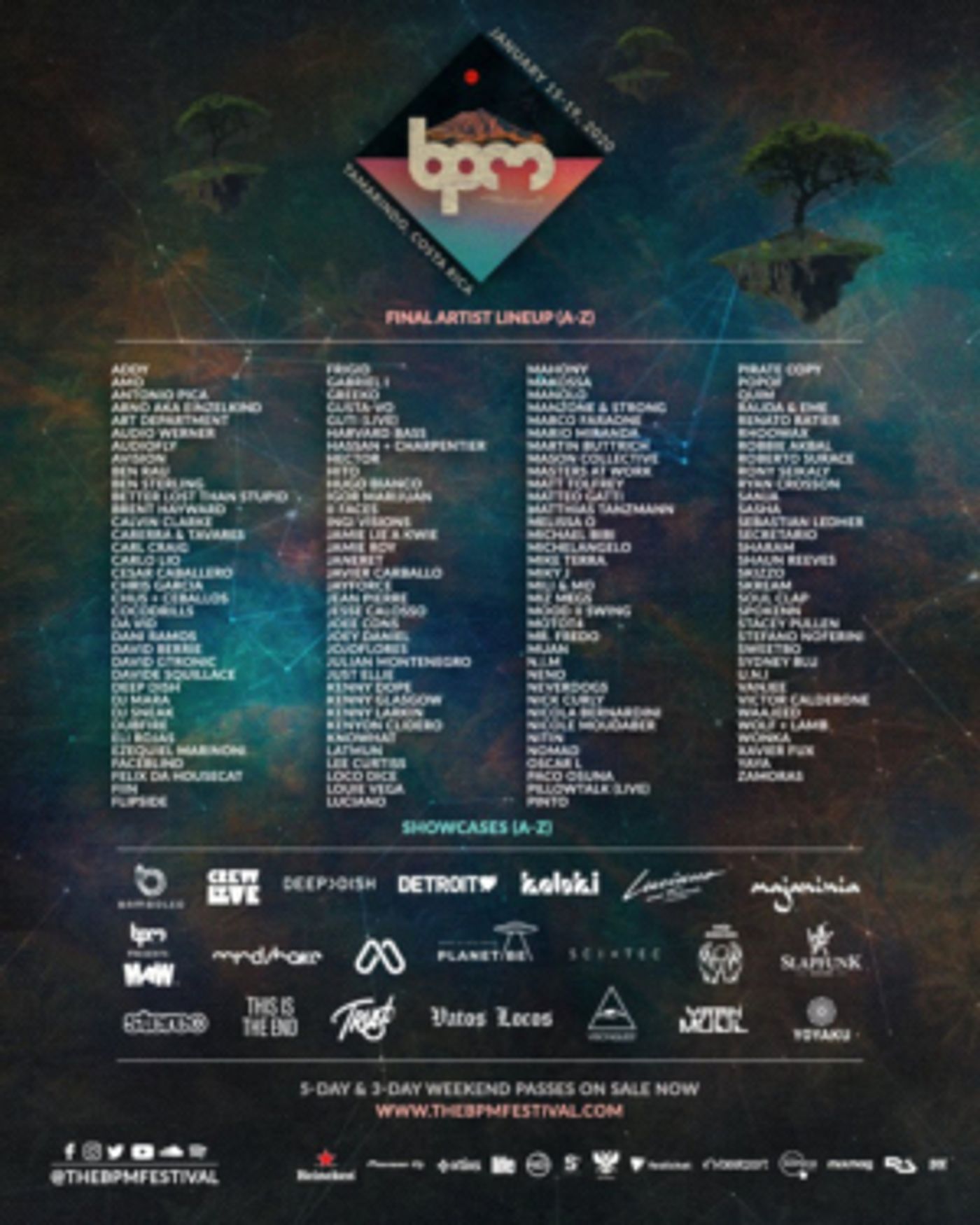 The BPM Festival Announces Final Lineup and Showcases For January 2020 Costa Rica Debut  Image