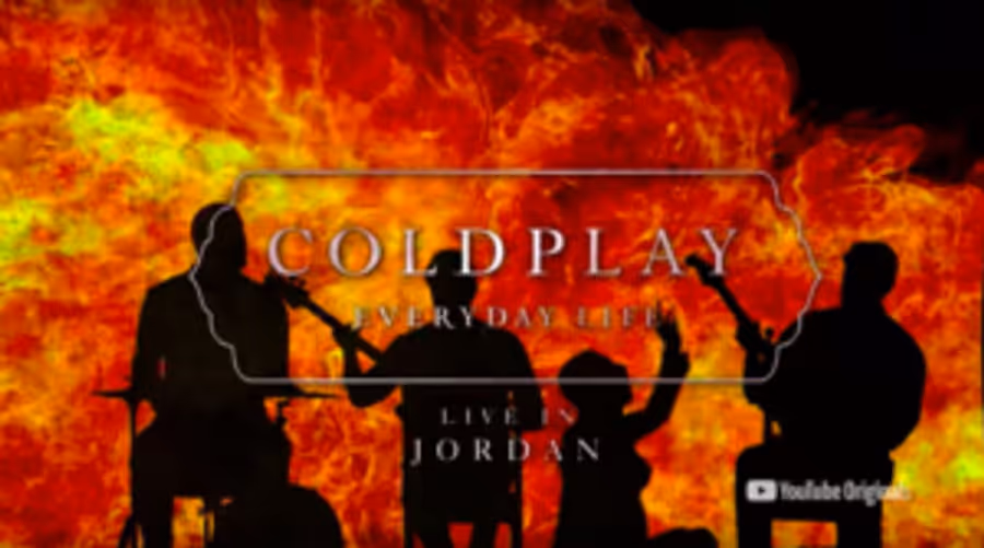 YouTube Originals and Coldplay Team Up for COLDPLAY: EVERYDAY LIFE - LIVE IN JORDAN! Image