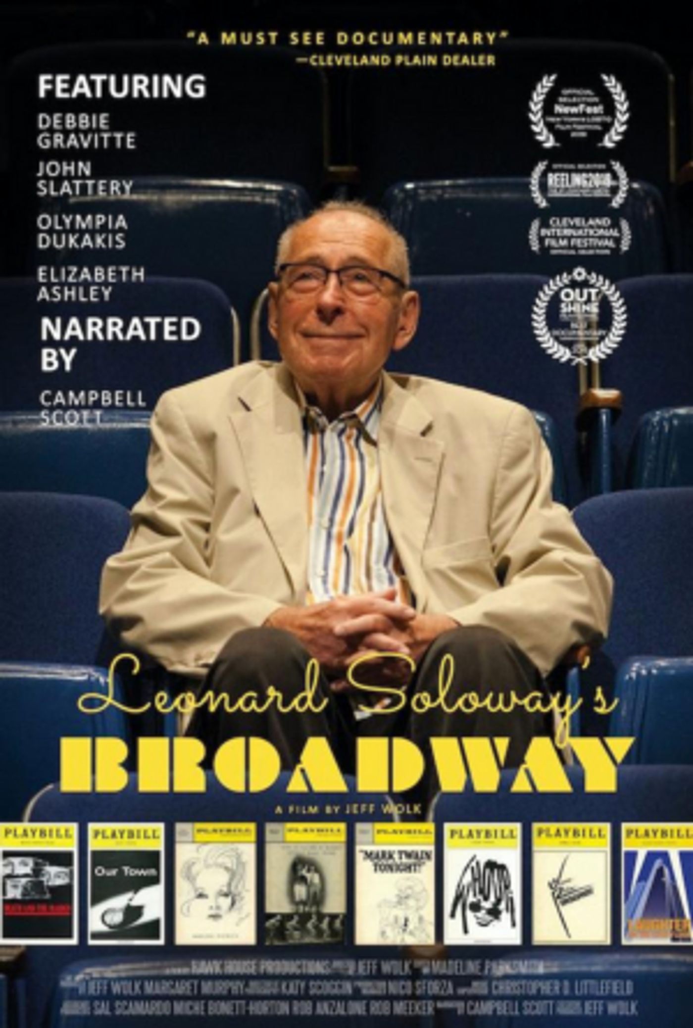LEONARD SOLOWAY'S BROADWAY to Screen at The Landmark November 4-7  Image