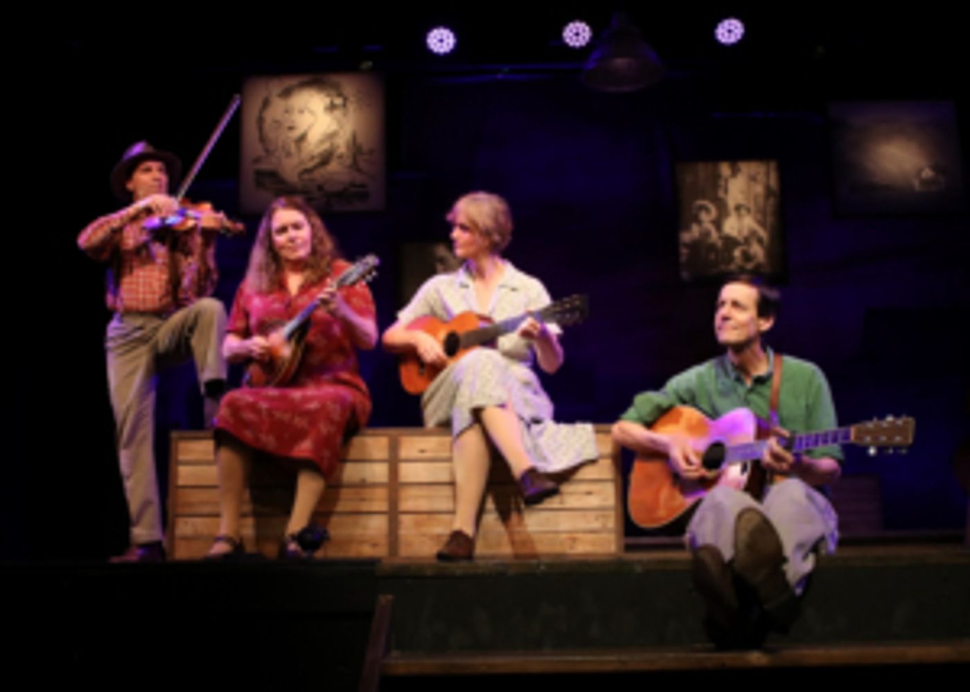 Review: WOODY SEZ: THE LIFE AND MUSIC OF WOODY GUTHRIE at Ivoryton Playhouse  Image