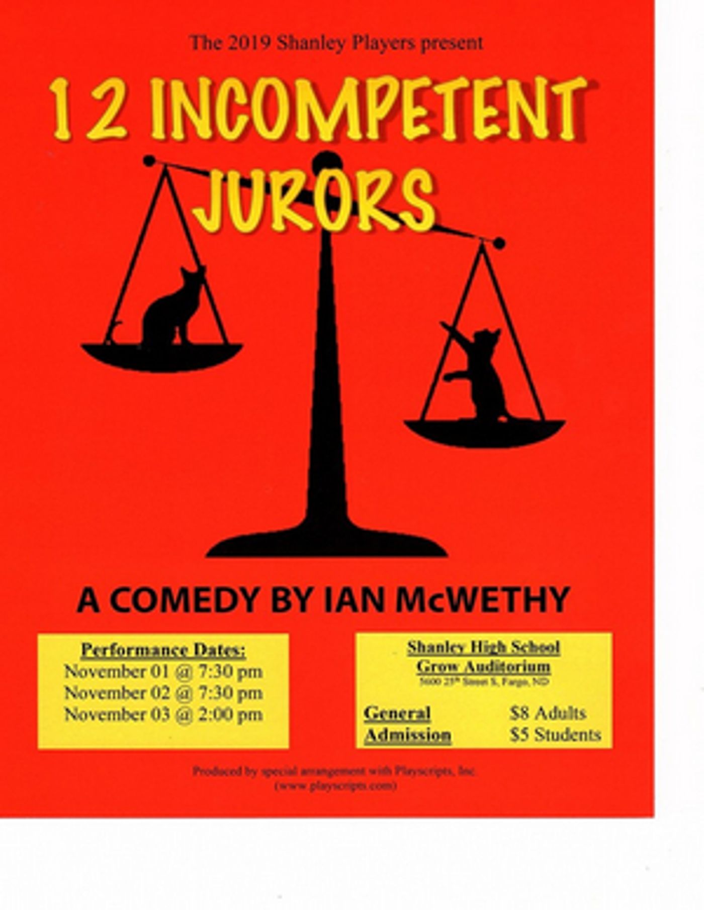 Review: 12 INCOMPETENT JURORS at Fargo Shanley  Image