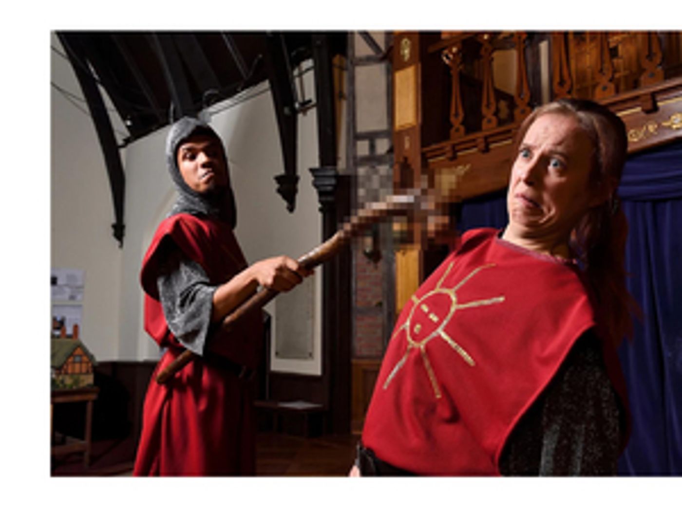 An Old But Surprisingly Modern Comic Treasure: THE KNIGHT OF THE BURNING PESTLE at Baltimore Shakespeare Factory  Image