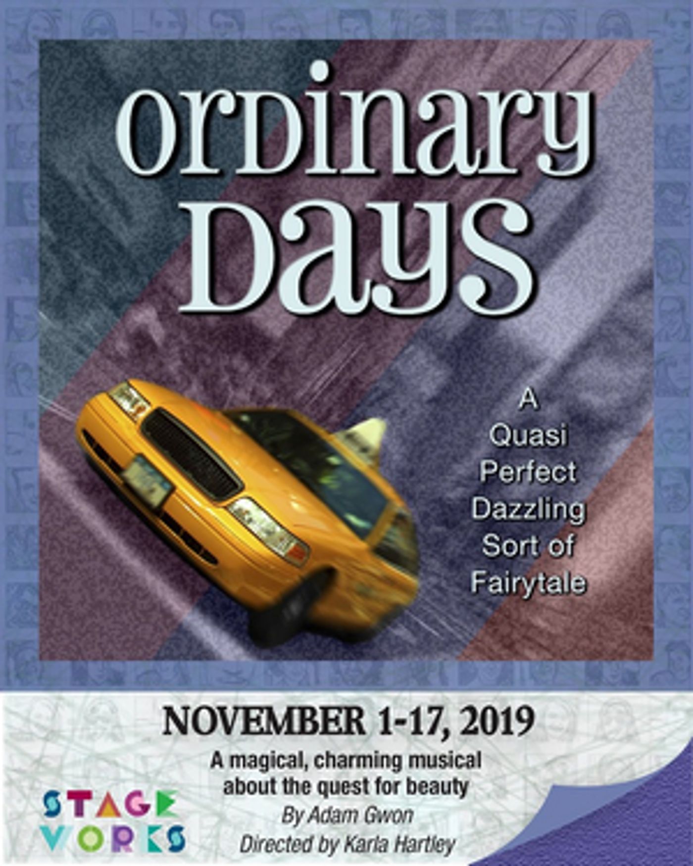 Review: ORDINARY DAYS MUSICAL IS EXTRAORDINARY  at Stageworks Theatre  Image