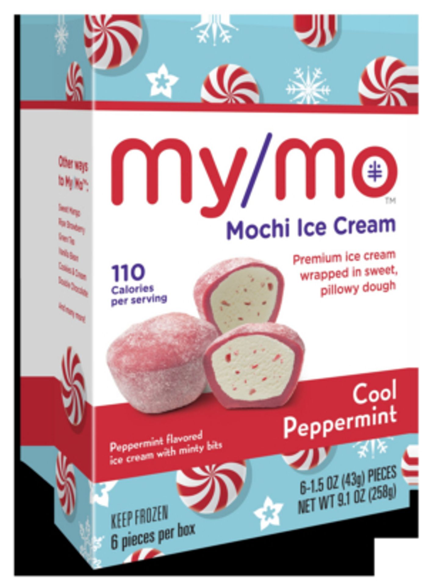 MY/MO MOCHI Unveils Cool Peppermint Flavor for the Holidays MY/MO MOCHI Unveils Cool Peppermint Flavor for the Holidays Image