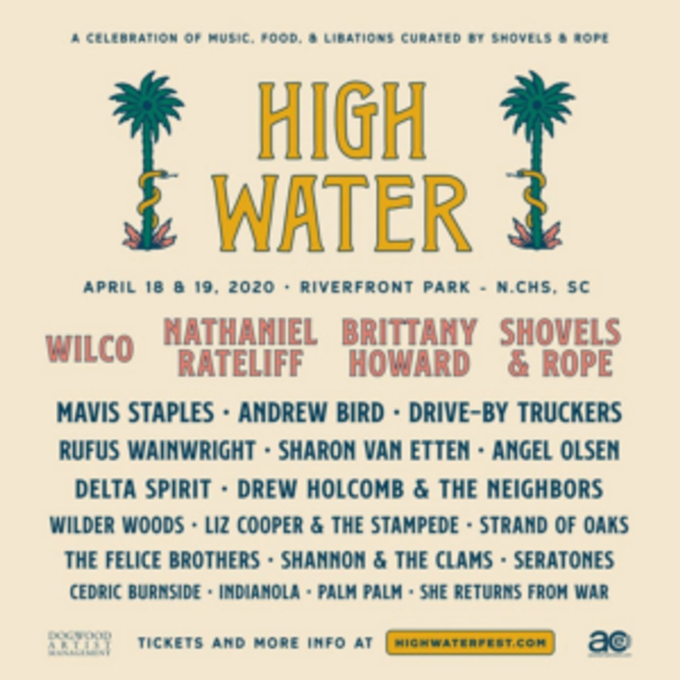 High Water Festival Announces Lineup, Featuring Wilco, Nathaniel Rateliff, and More! High Water Festival Announces Lineup, Featuring Wilco, Nathaniel Rateliff, and More! Image