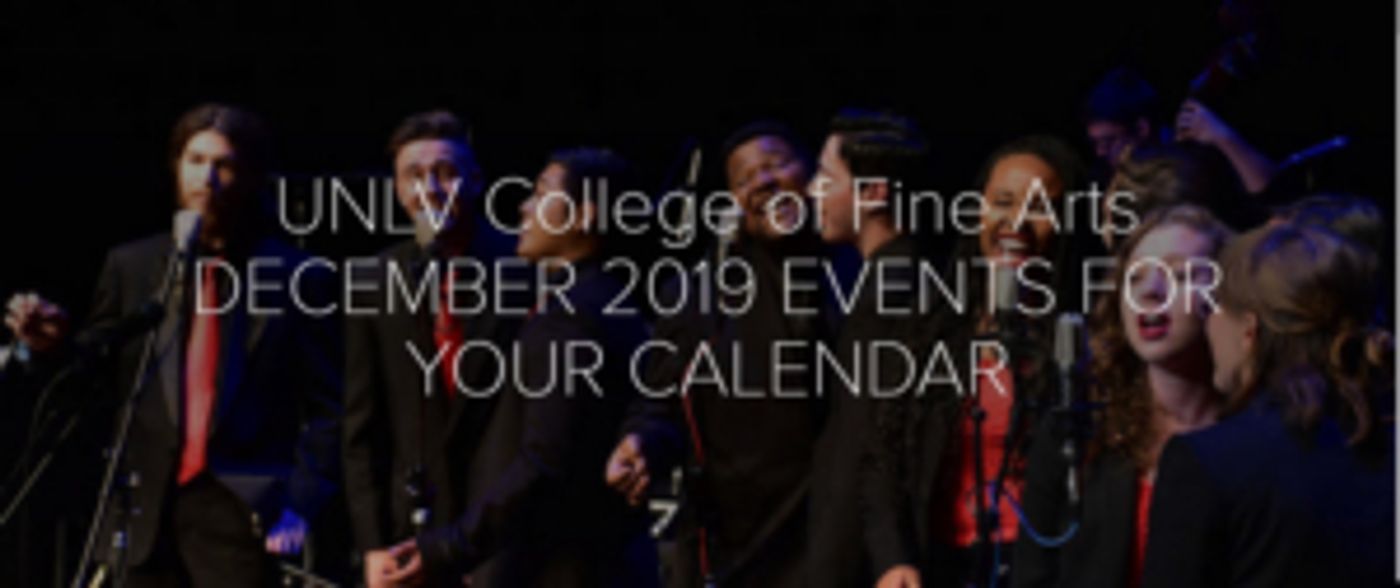 University of Nevada, Las Vegas Releases December Schedule  Image