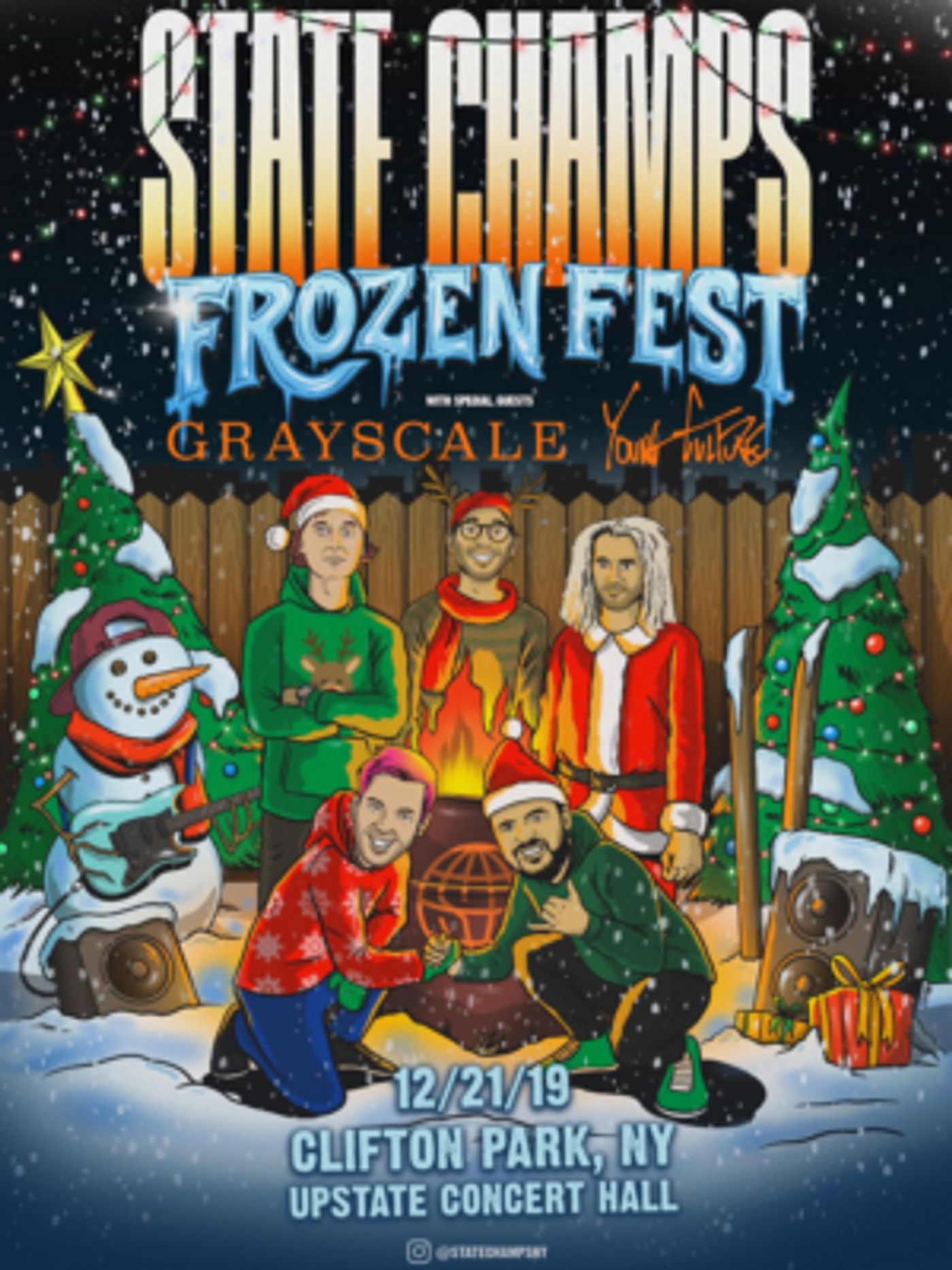 YOUNG CULTURE Announced As Support for State Champs' Frozen Fest YOUNG CULTURE Announced As Support for State Champs' Frozen Fest Image