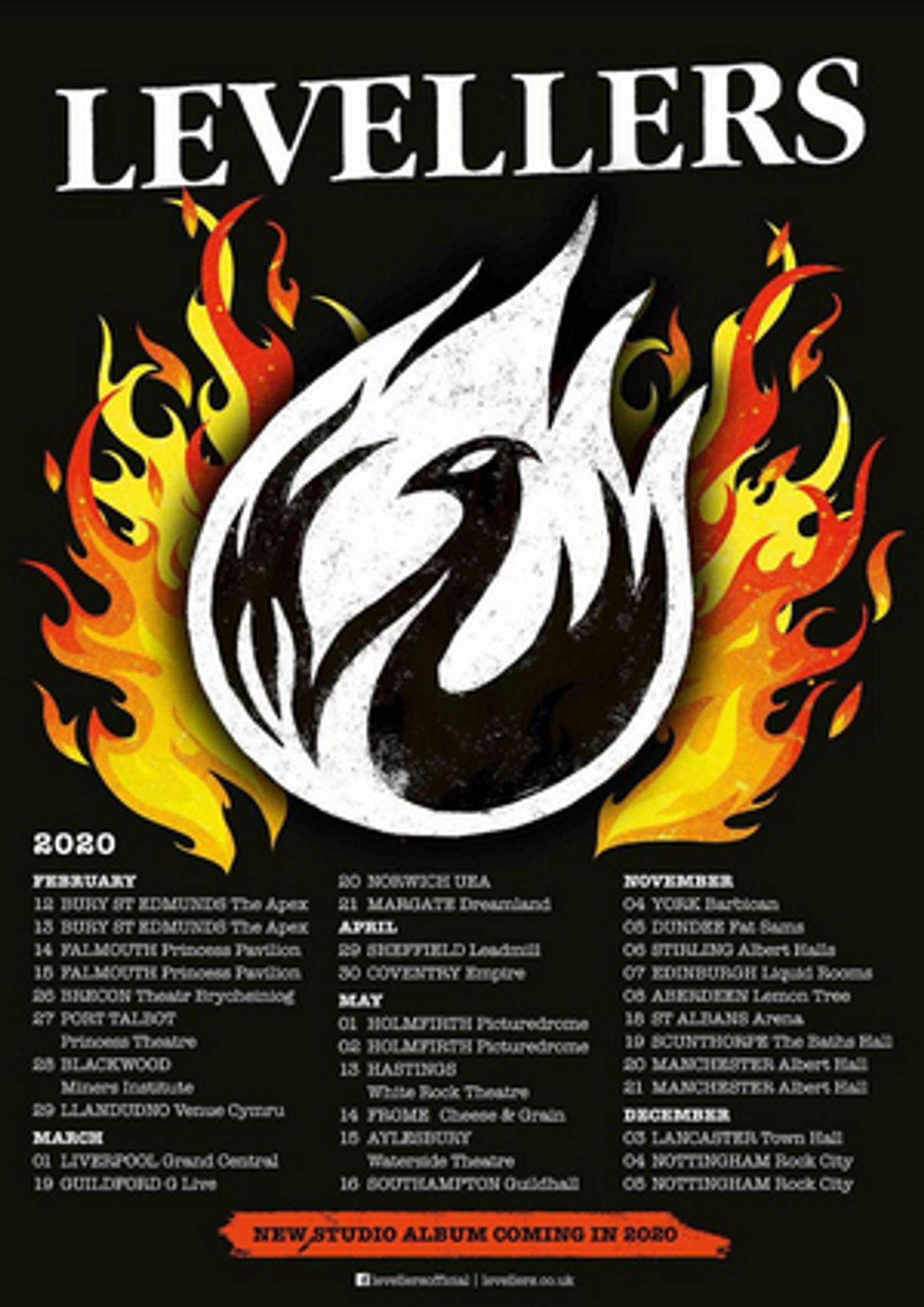 Levellers Announce 2020 UK & EU Headline Tour Levellers Announce 2020 UK & EU Headline Tour Image