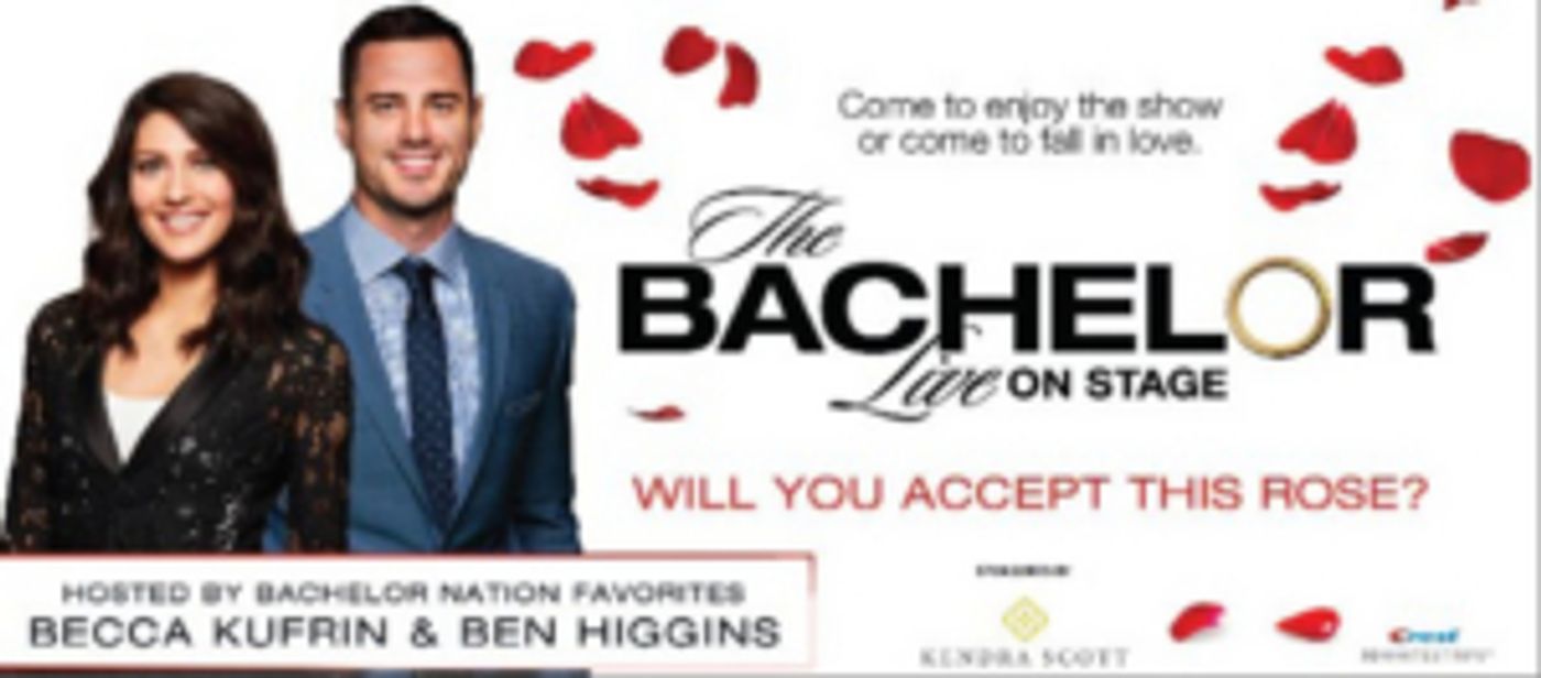 Becca Kufrin and Ben Higgins to Co-Host THE BACHELOR LIVE ON STAGE at Playhouse Square's KeyBank State Theatre  Image