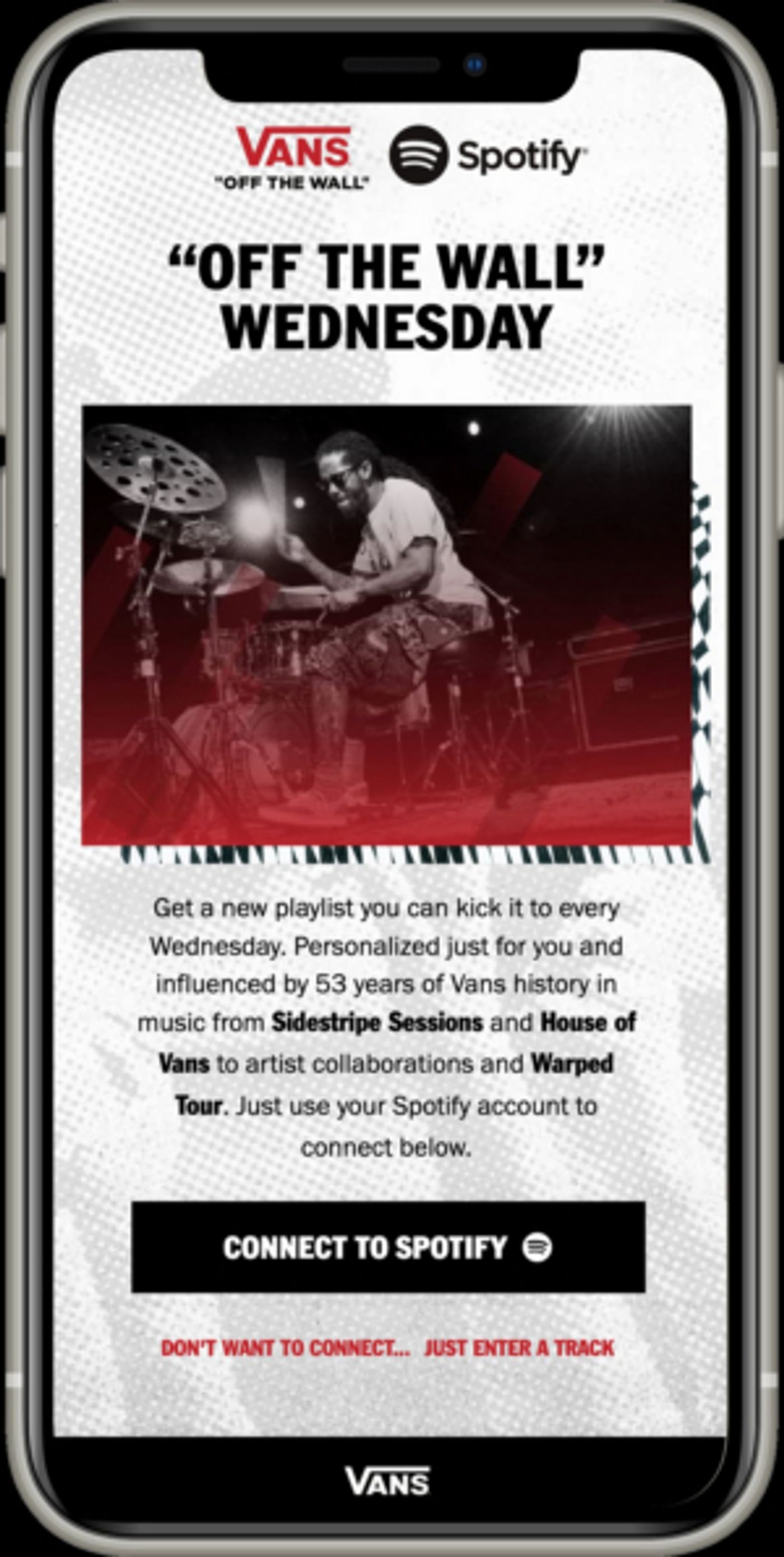 Vans Partners with Spotify to Launch 'Off The Wall Wednesday'  Image