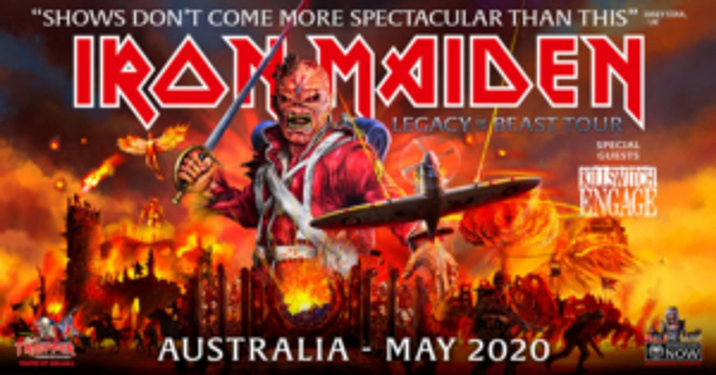 Iron Maiden to Return to Australia in May 2020  Image
