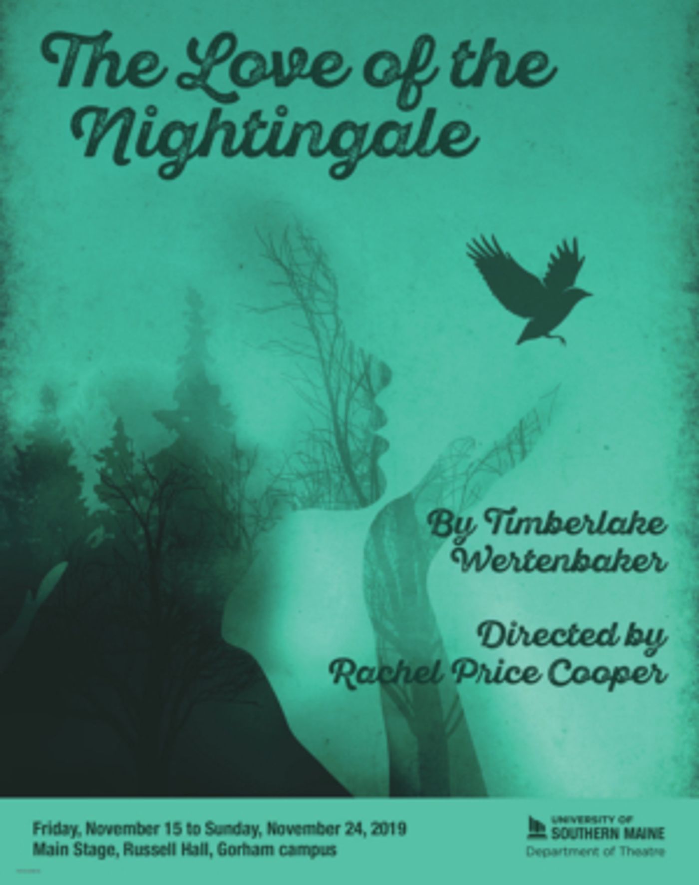 USM Theatre Will Present THE LOVE OF THE NIGHTINGALE USM Theatre Will Present THE LOVE OF THE NIGHTINGALE Image
