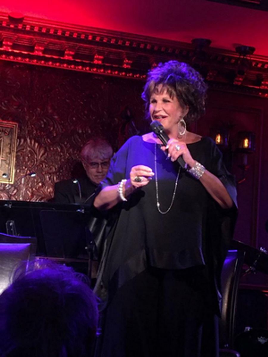 Review: LAINIE KAZAN Cuts Her Suit To Fit Her Cloth and Shows Laryngitis Can't Stop Lainie at Feinstein's/54 Below Image
