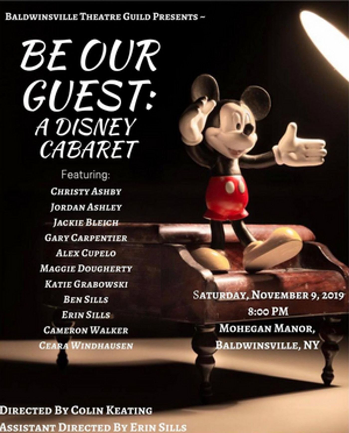 Feature: Baldwinsville Theatre Guild Presents an Evening of Disney Fun with BE OUR GUEST: A DISNEY CABARET  Image
