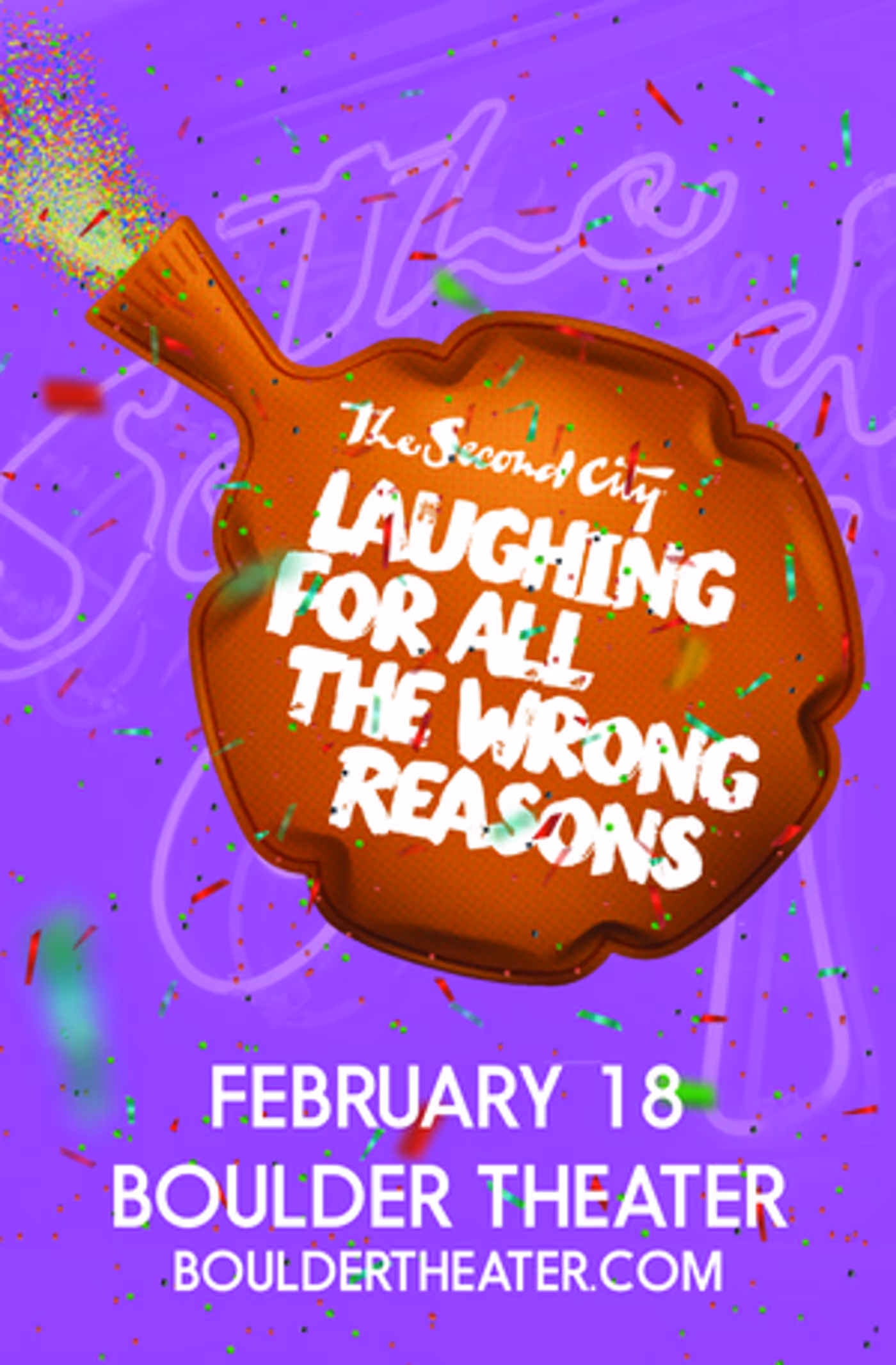 The Second City is Breaking all the Comedy Rules with LAUGHING FOR ALL THE WRONG REASONS  Image