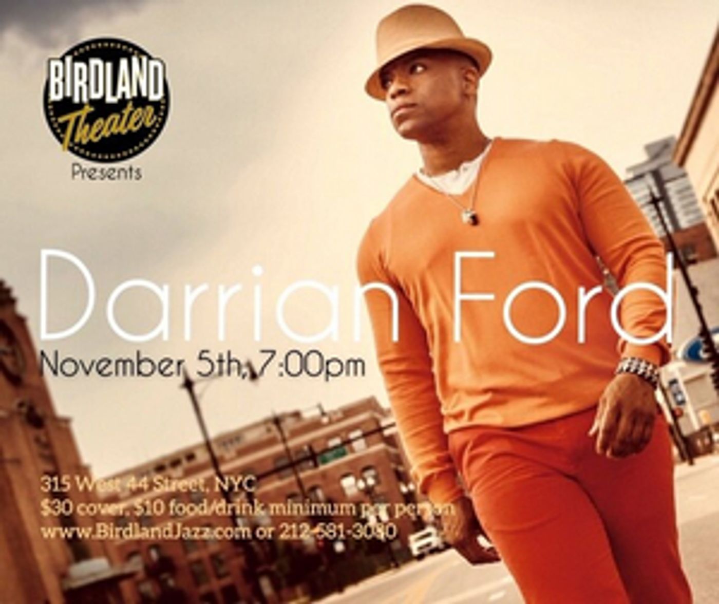 Review: DARRIAN FORD Is A Joyful Entertainer At Birdland Theater  Image