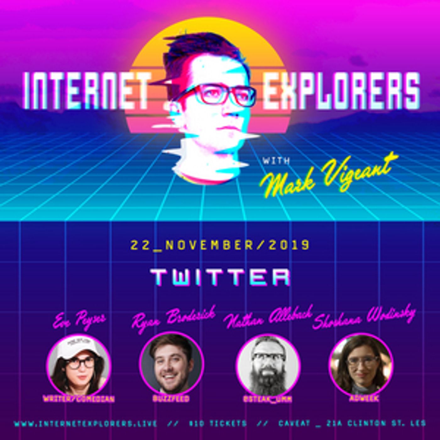 Eve Peyser and Shoshana Wodinsky Will Join Comedy Show INTERNET EXPLORERS: IS TWITTER BAD OR IS IT THE WORST? Eve Peyser and Shoshana Wodinsky Will Join Comedy Show INTERNET EXPLORERS: IS TWITTER BAD OR IS IT THE WORST? Image
