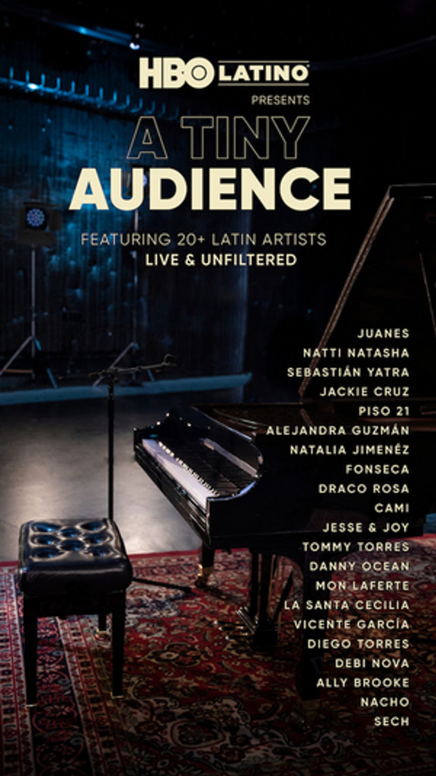 HBO LATINO PRESENTS: A TINY AUDIENCE to Premiere in 2020 HBO LATINO PRESENTS: A TINY AUDIENCE to Premiere in 2020 Image