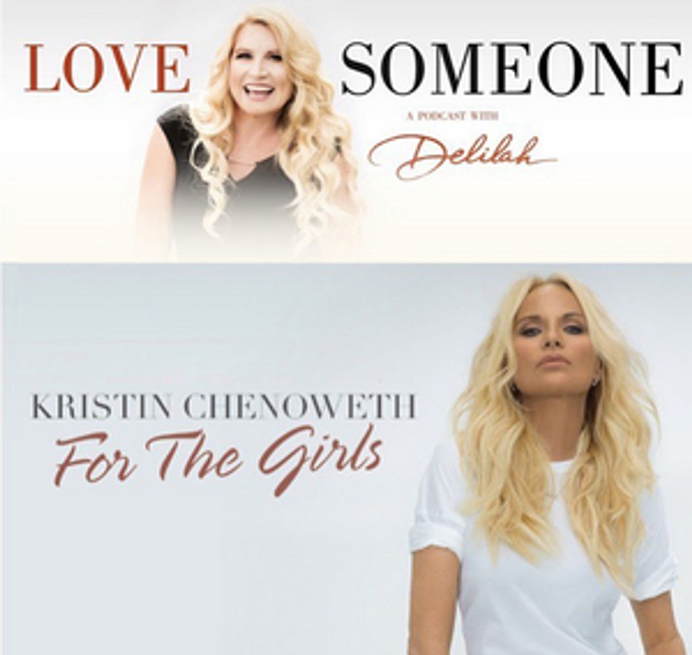Kristin Chenoweth Joins Delilah for LOVE SOMEONE Podcast Kristin Chenoweth Joins Delilah for LOVE SOMEONE Podcast Image