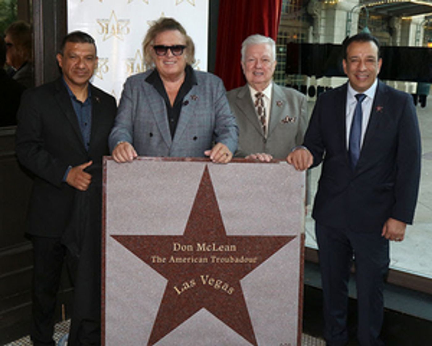 Don McLean Receives Star On Las Vegas Walk Of Stars  Image