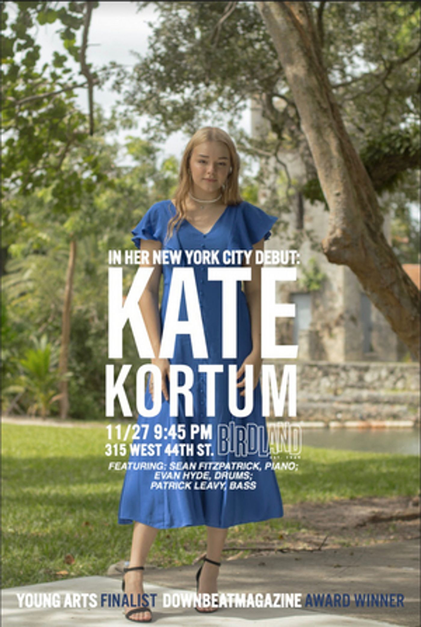 Jazz Vocalist Kate Kortum Will Make Her Debut at the Birdland Theater  Image