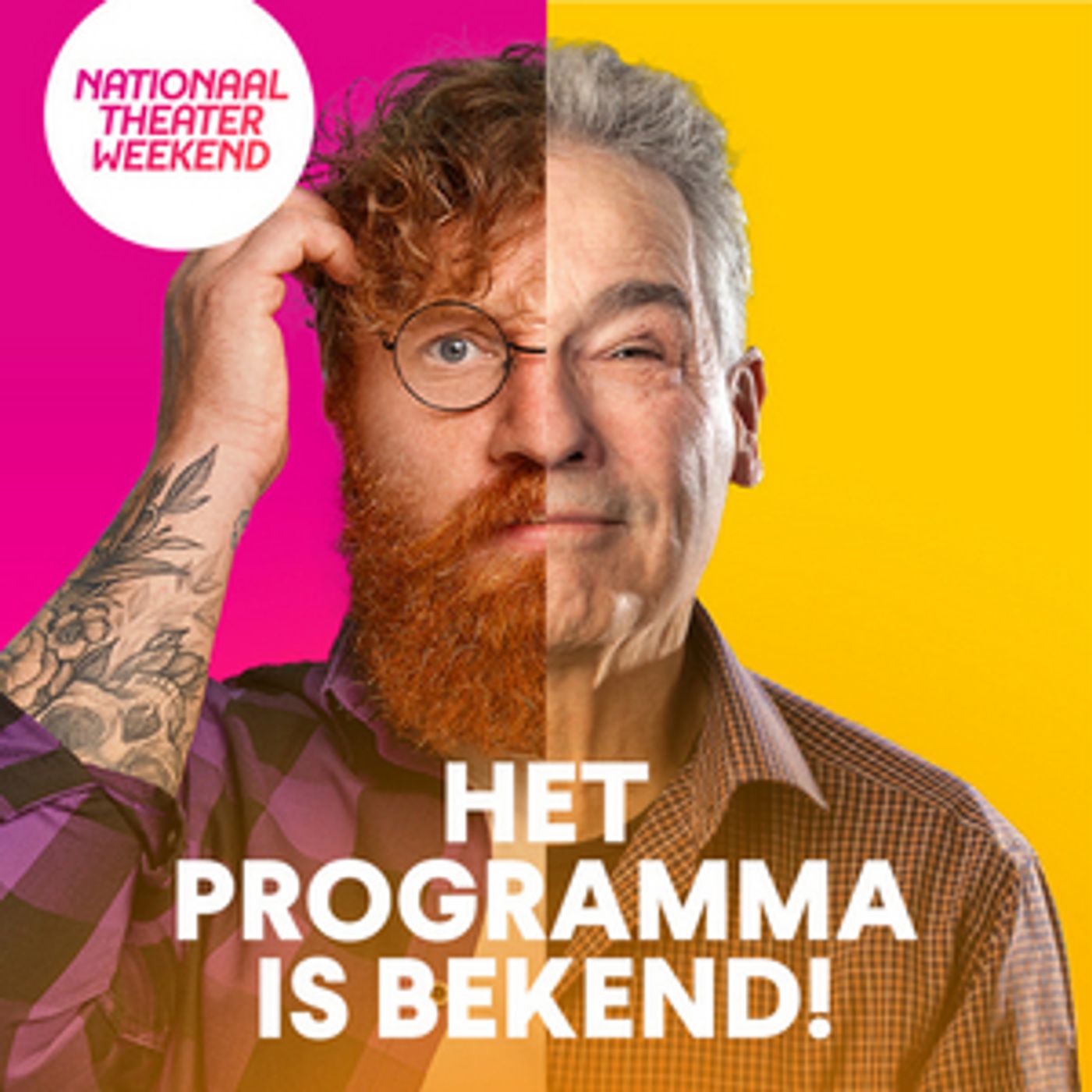 Feature: JON VAN EERD, NAIDJIM SERVERINA , LAKSHMI EN NIEK ROOZEN AMBASSADEURS VAN HET NATIONAAL THEATERWEEKEND at Deelnemende Theaters  Image