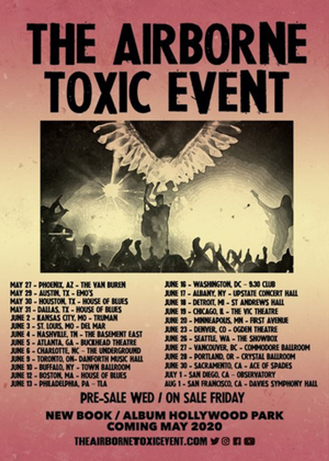 The Airborne Toxic Event Announce 2020 Headlining Dates  Image