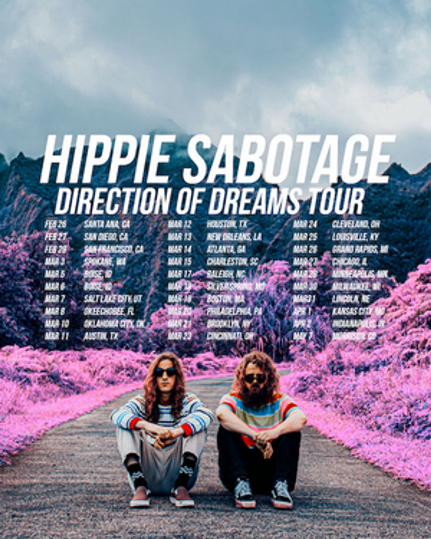 Hippie Sabotage Announce Direction of Dreams 2020 Tour  Image
