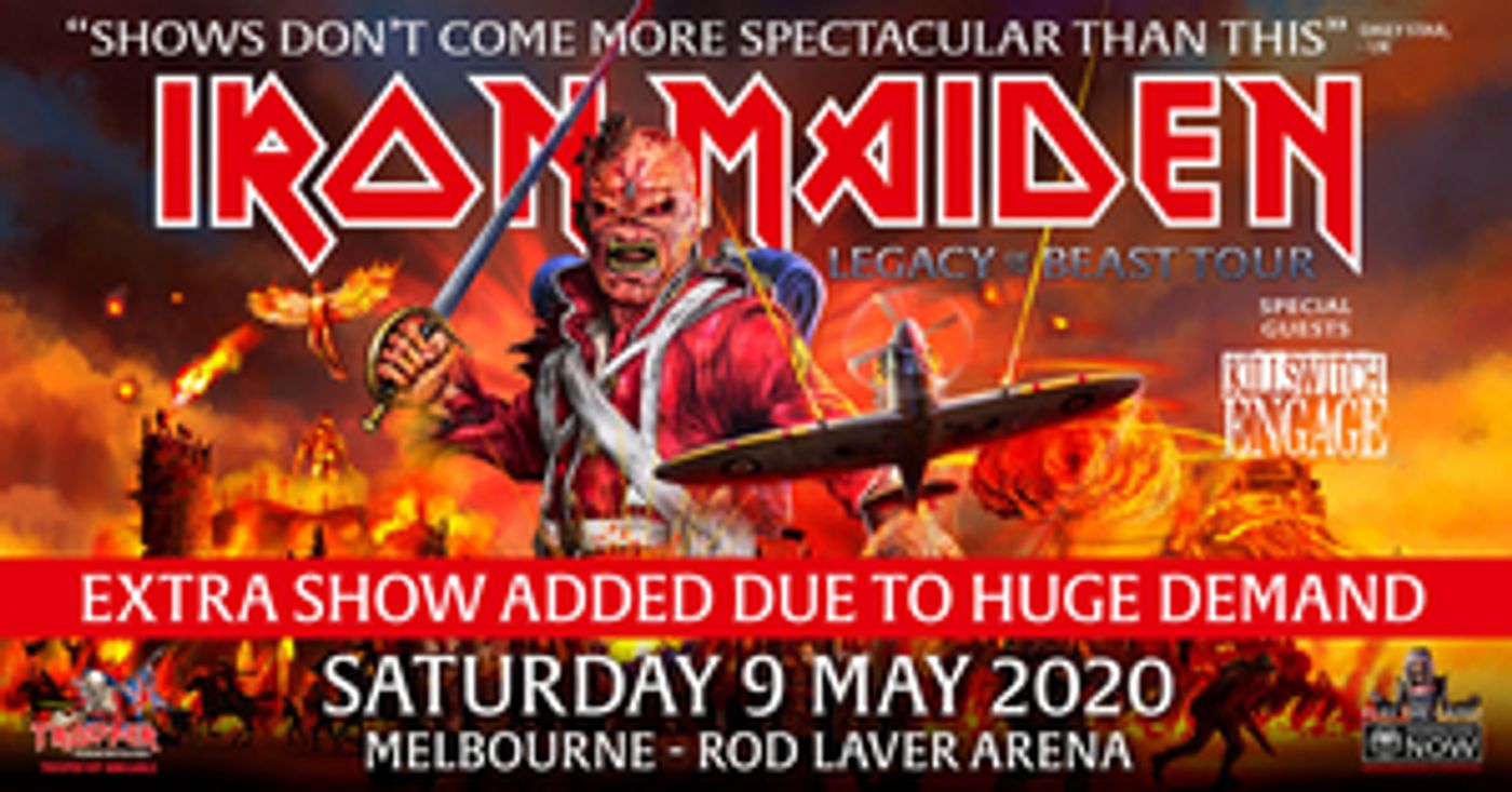 Iron Maiden Announces One Additional Show  Image