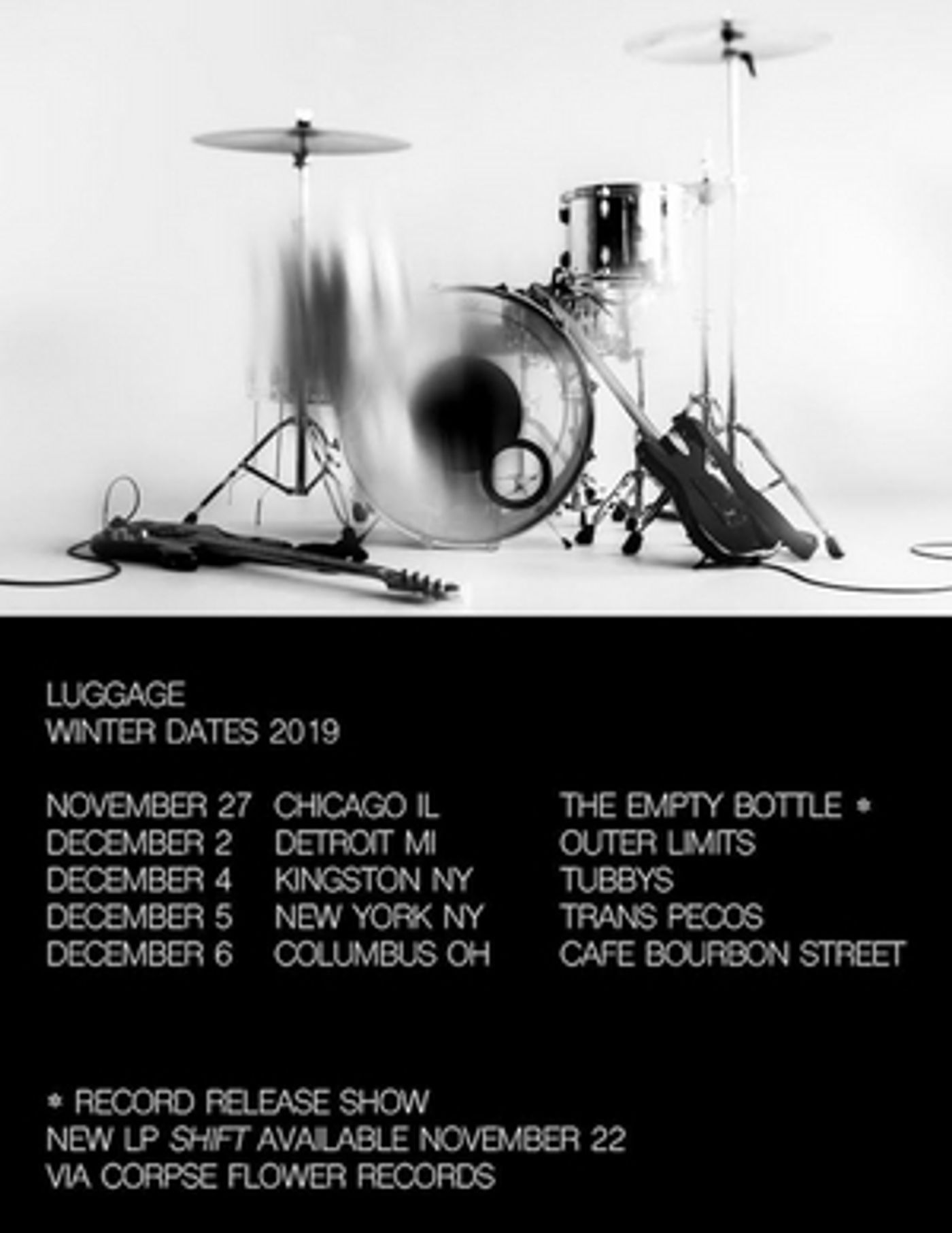 Luggage's Album 'Shift' Streaming Now on Treble Zine  Image