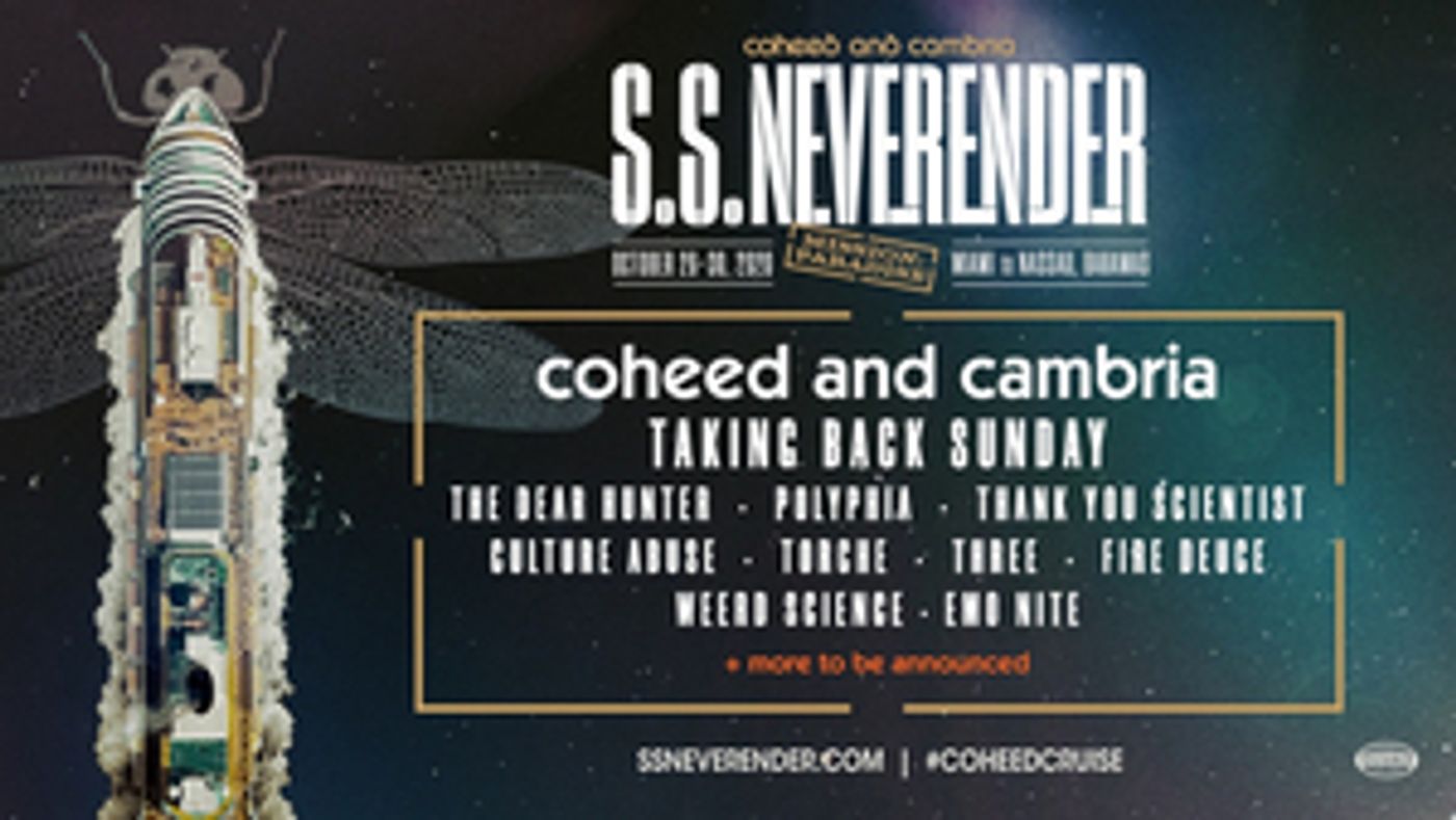 Coheed and Cambria and Sixthman Partner for Inaugural Cruise with Taking Back Sunday  Image