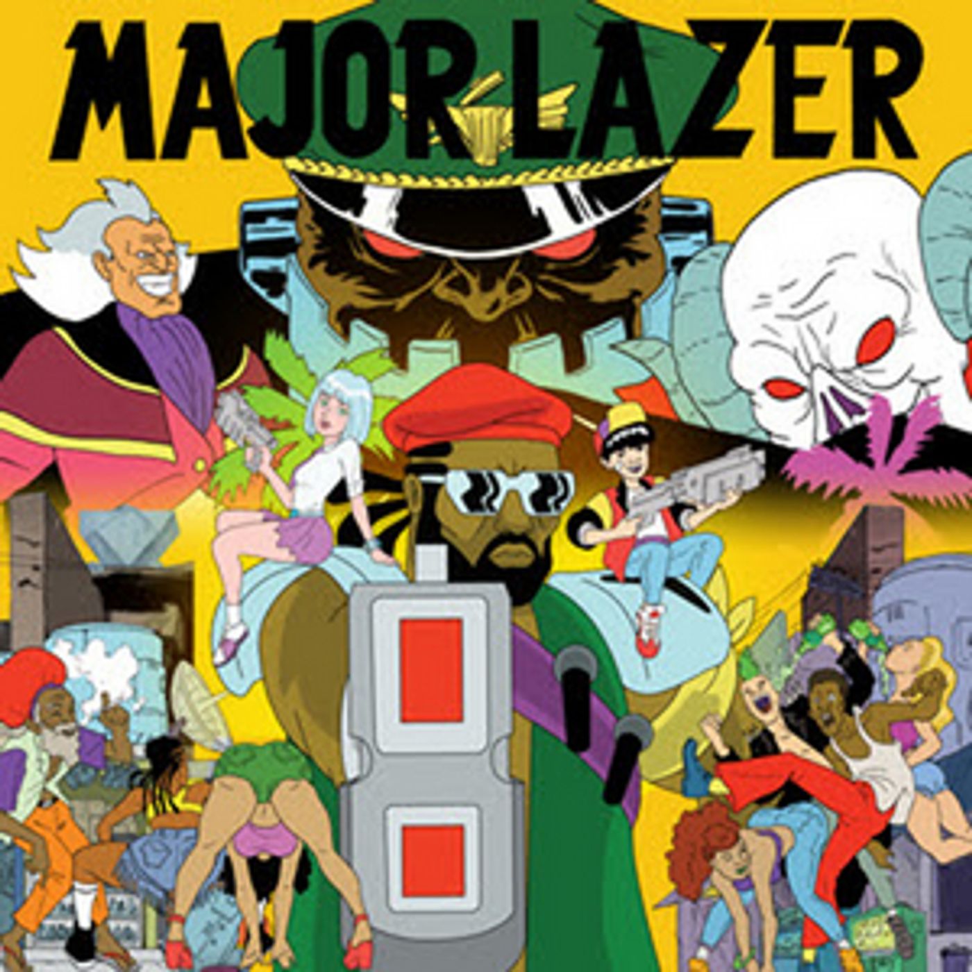 MAJOR LAZER Cartoon Series Premieres Today on YouTube  Image