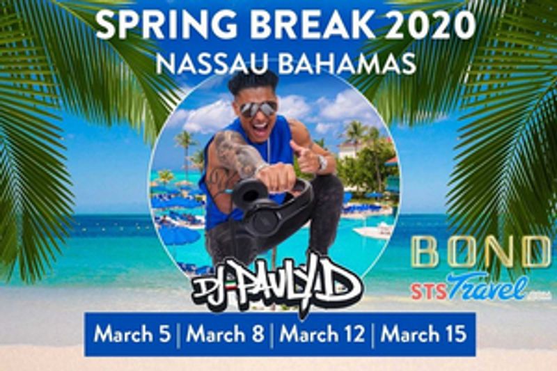 DJ Pauly D Added to Nassau Bahamas Spring Break 2020 Line Up Image