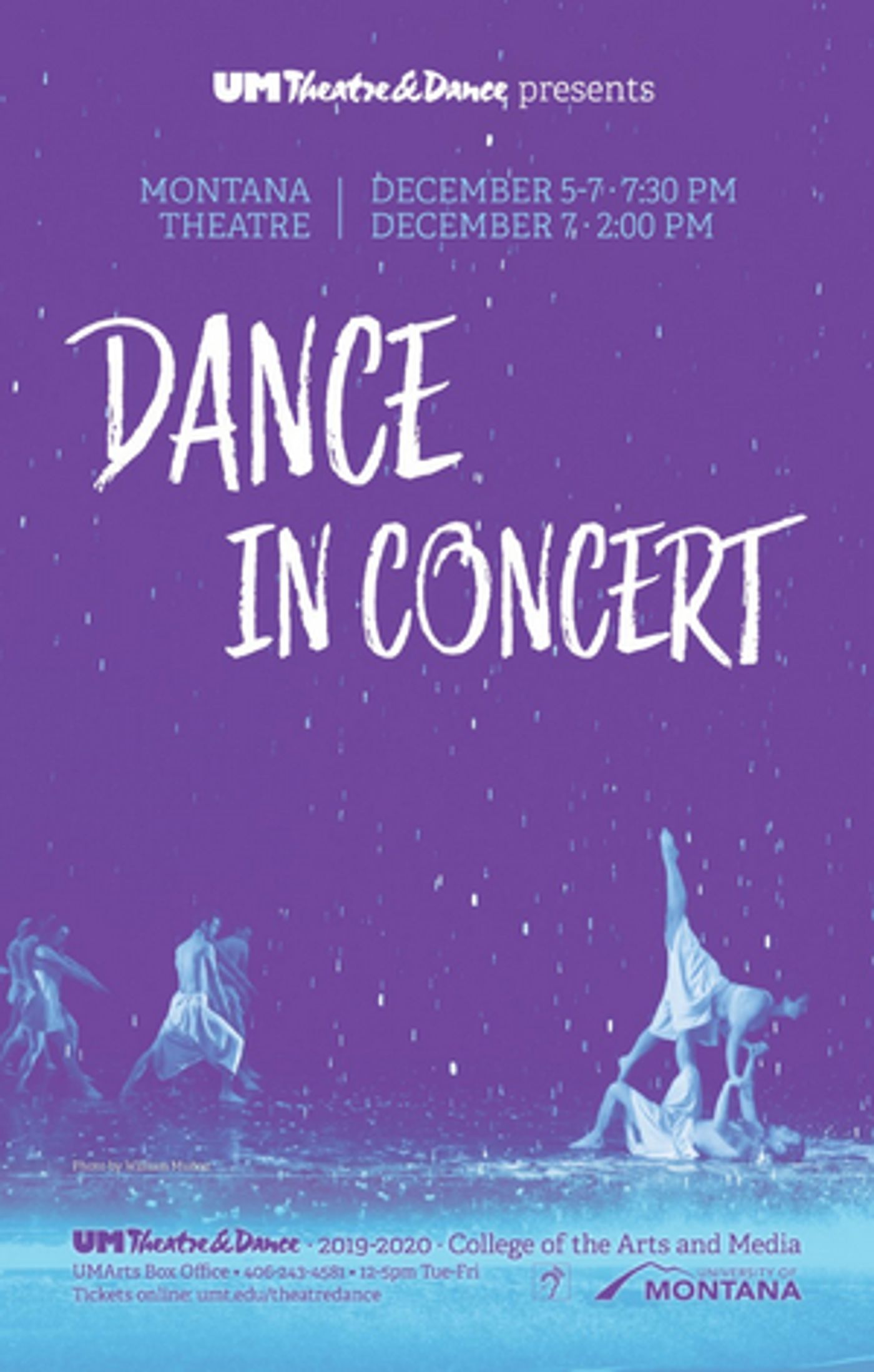 The University of Montana School of Theatre & Dance Will Present DANCE IN CONCERT  Image