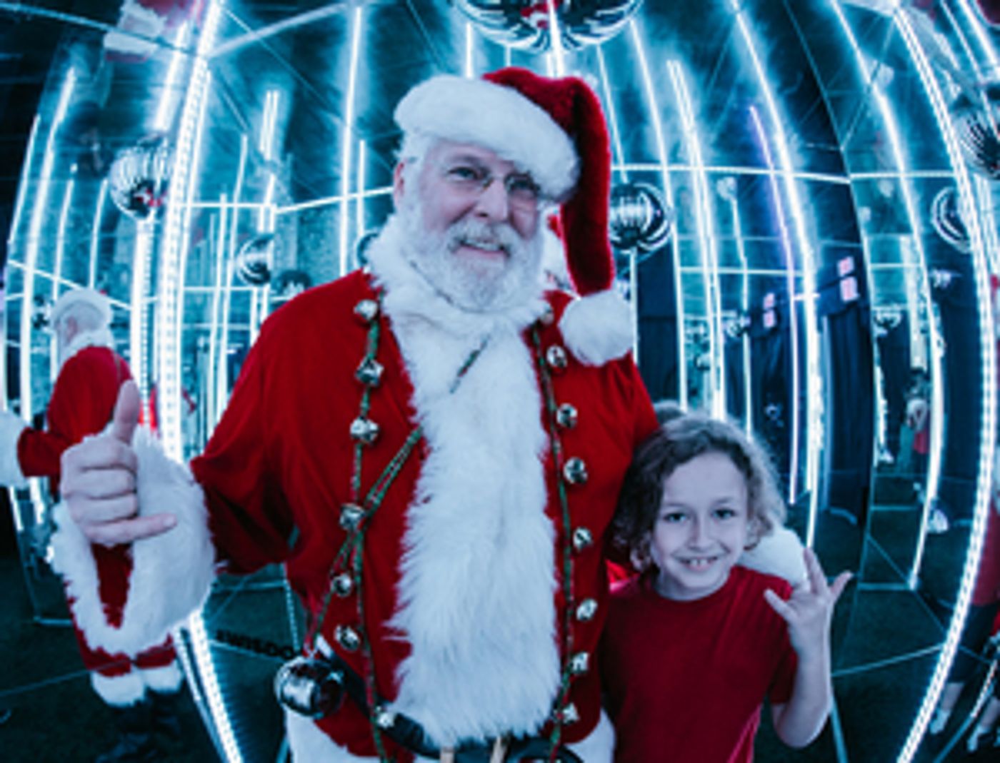 Meet Santa and Discover His Enchanted World at LA's 
Largest Immersive Holiday Experience at Wisdome.LA  Image
