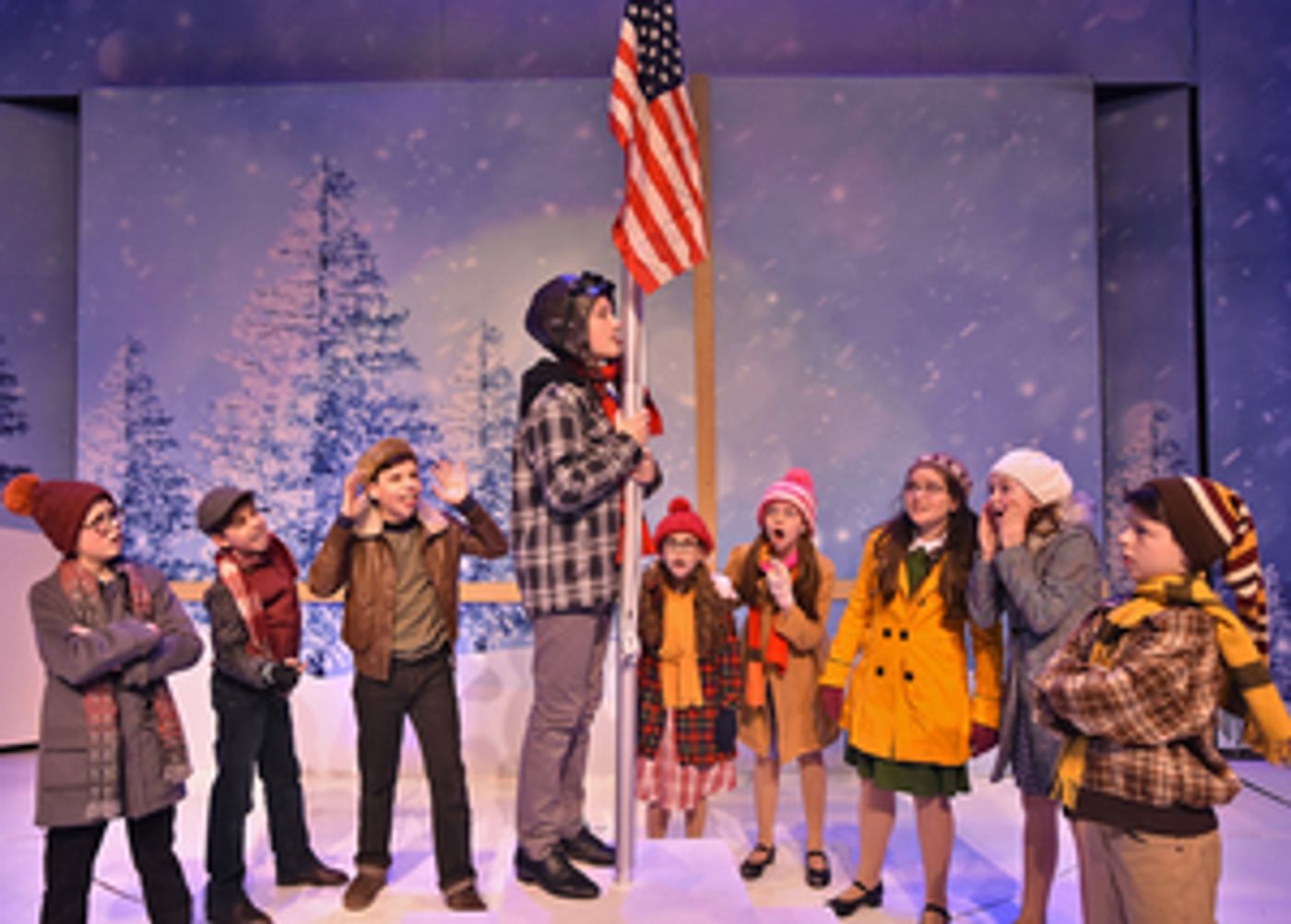 Review: A CHRISTMAS STORY: THE MUSICAL Gets You in the Christmas Spirit at Beef & Boards  Image