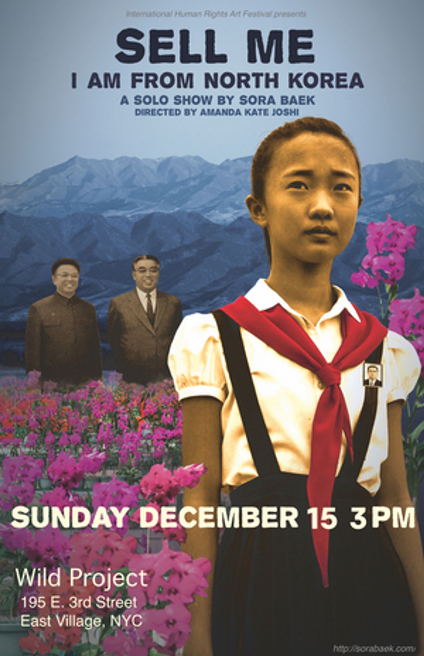 International Human Rights Art Festival to Present New Play SELL ME: I AM FROM NORTH KOREA  Image