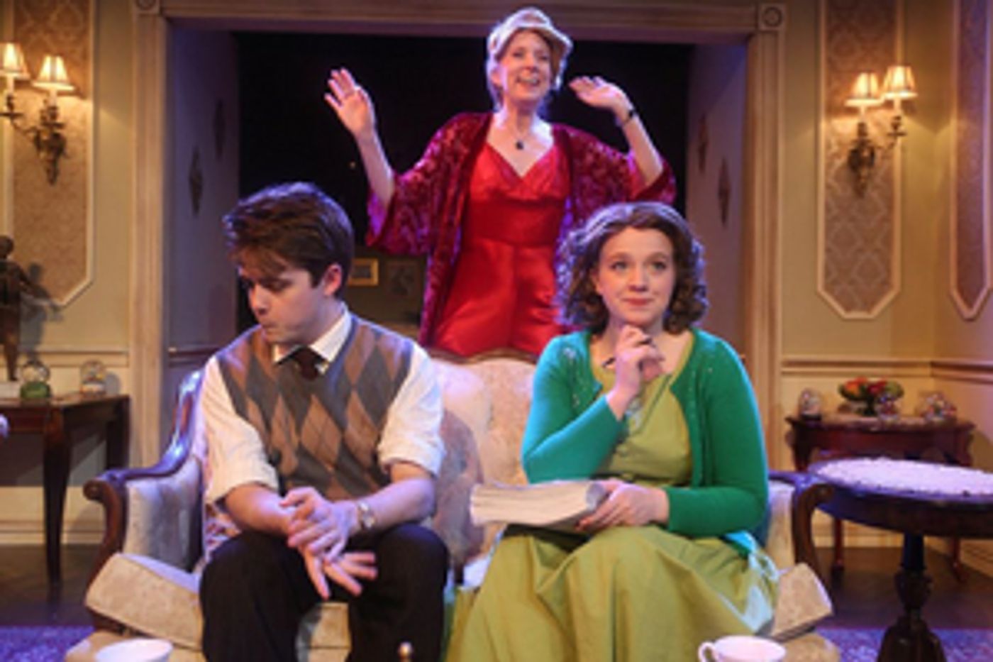 Review: Romantic Farce LIVING ON LOVE Highlighted by Brilliant Writing, Direction and Operatic Performance Perfection  Image