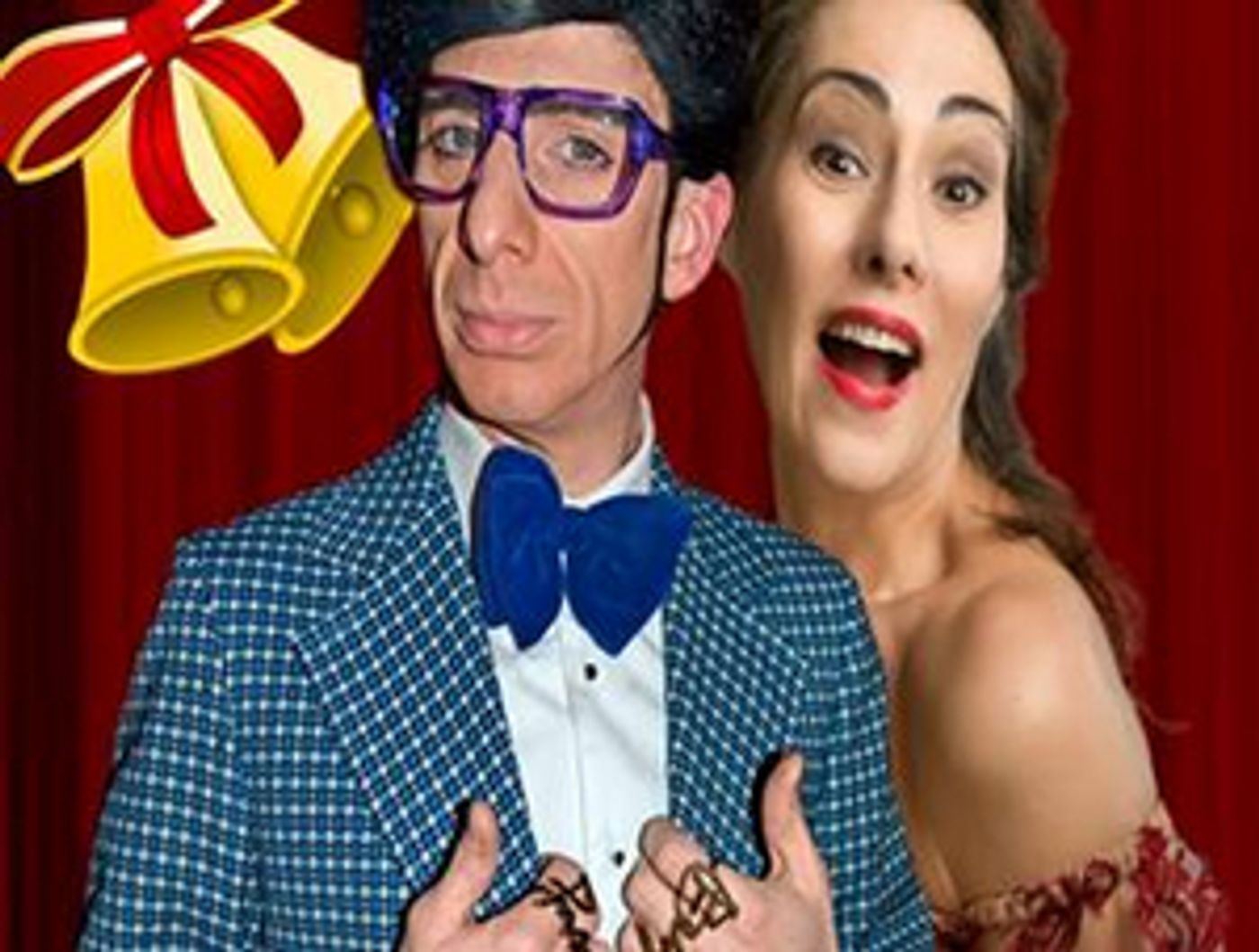 Steve Hurst Appears As Lenny Beige With Melinda Hughes In MEL AND LENNY'S CHRISTMAS DING DONG At Crazy Coqs, Live At Zedels Steve Hurst Appears As Lenny Beige With Melinda Hughes In MEL AND LENNY'S CHRISTMAS DING DONG At Crazy Coqs, Live At Zedels Image