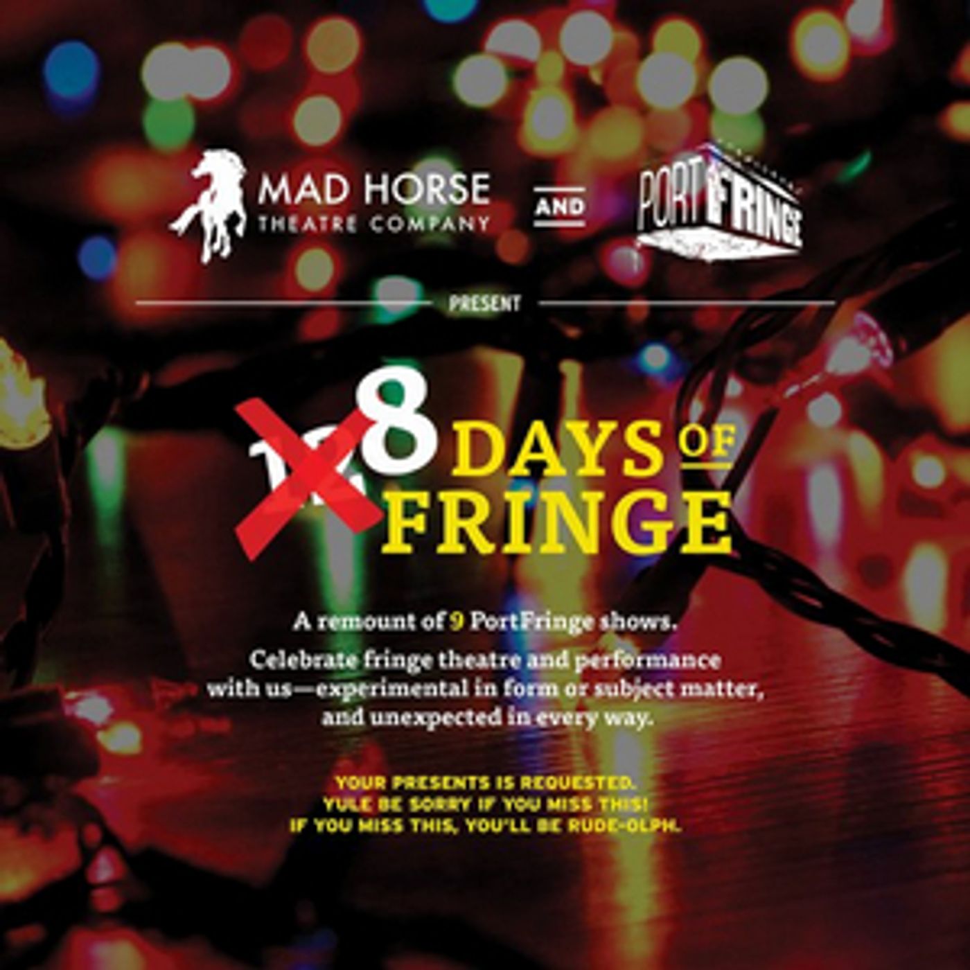 8 days of Fringe are Coming to Mad Horse 8 days of Fringe are Coming to Mad Horse Image