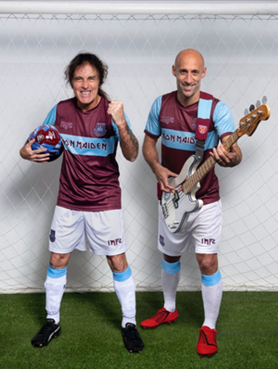Iron Maiden & West Ham United Announce Collaboration  Image