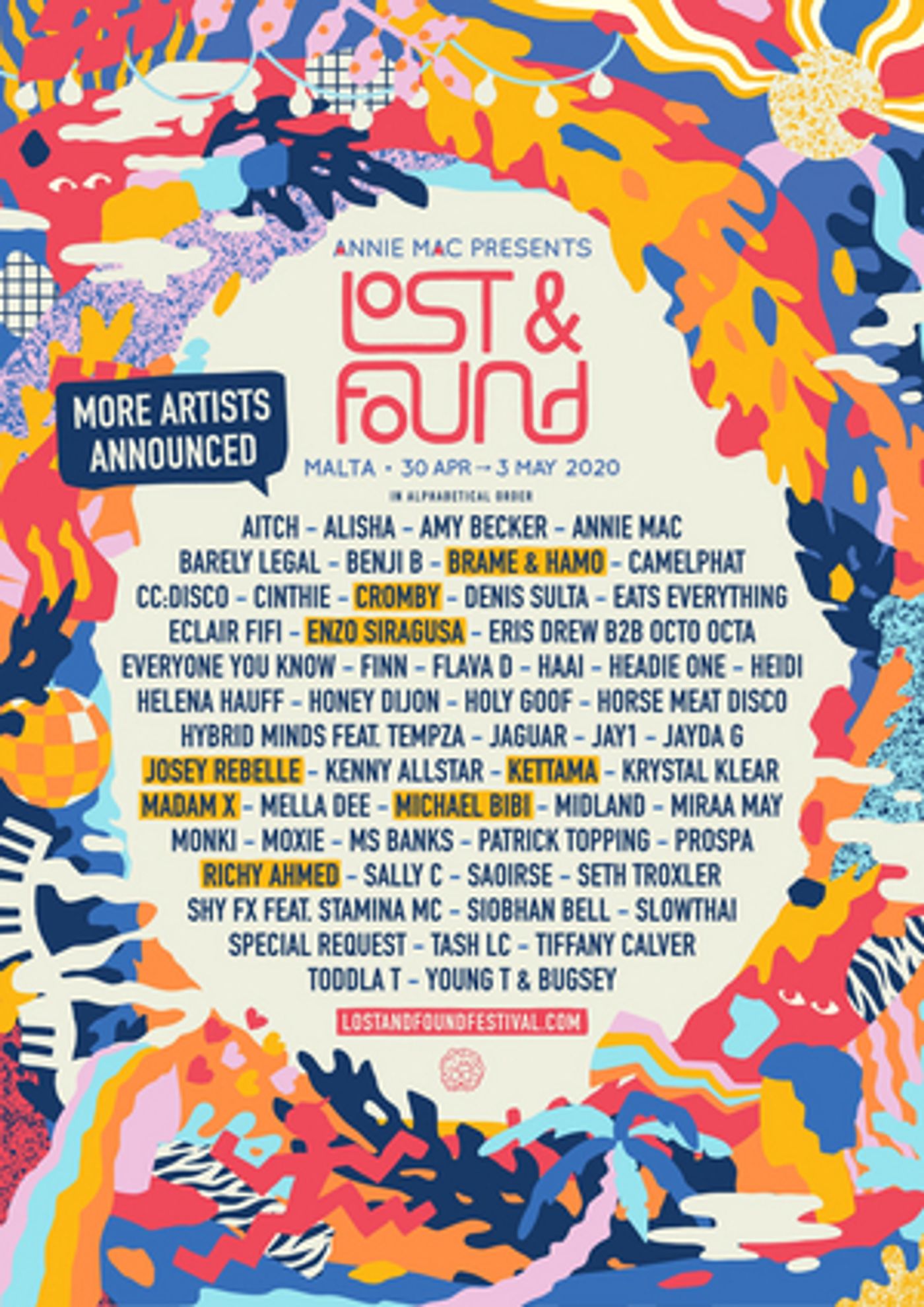 Annie Mac Presents Lost & Found Adds Richy Ahmed, Josey Rebelle, & More!  Image