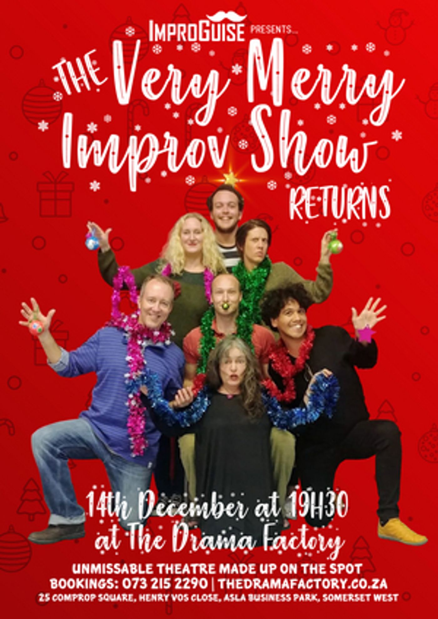 THE VERY MERRY IMPROV SHOW Returns to The Drama Factory THE VERY MERRY IMPROV SHOW Returns to The Drama Factory Image