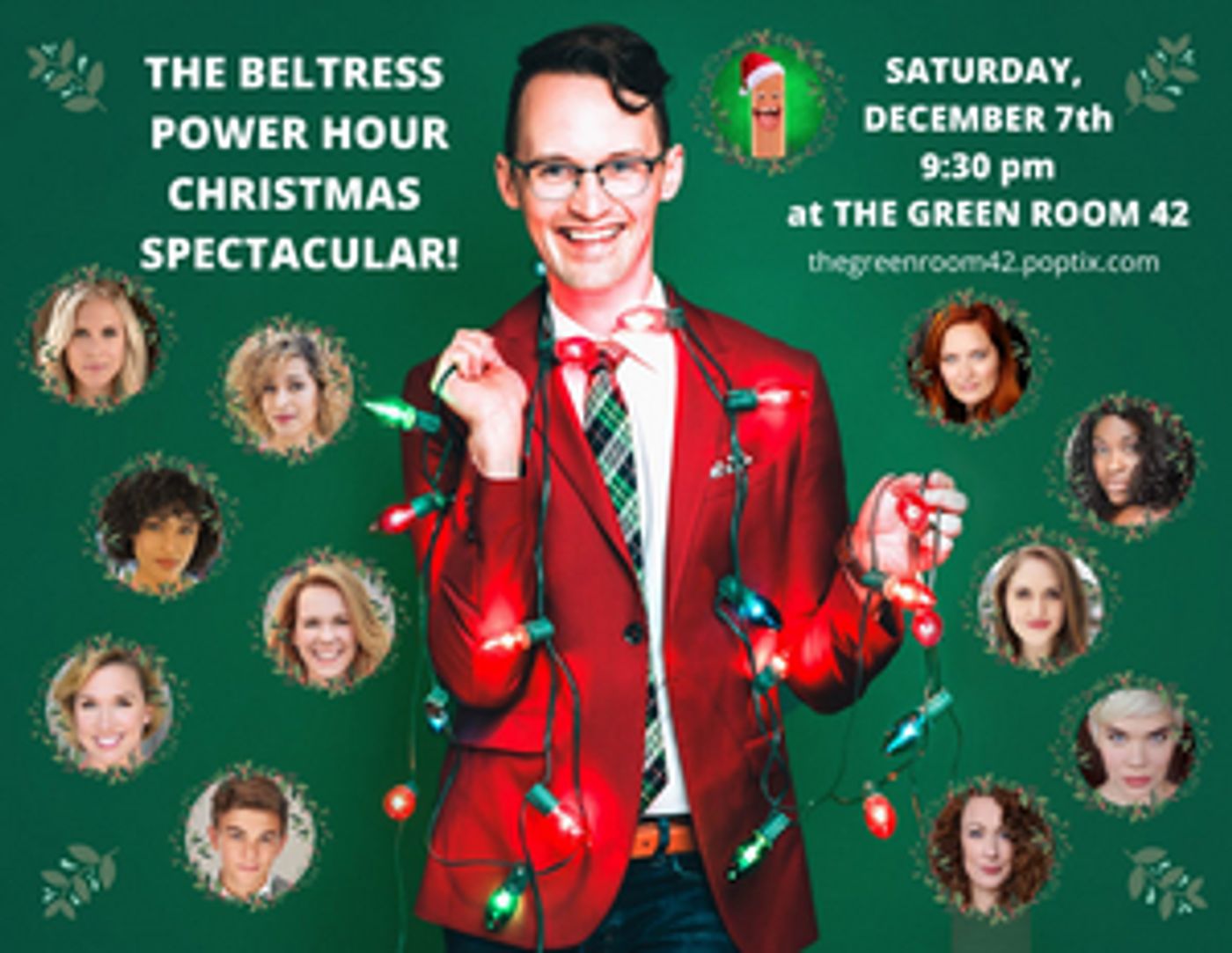 Brandi Chavonne Massey, Stephanie Gibson and More to Join THE BELTRESS POWER HOUR CHRISTMAS SPECTACULAR!  Image