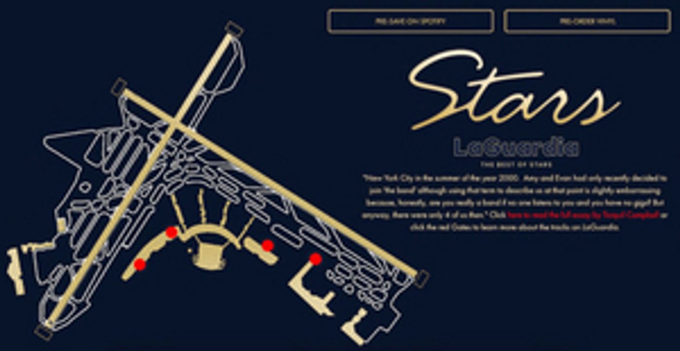 Stars Reveal LAGUARDIA Website  Image