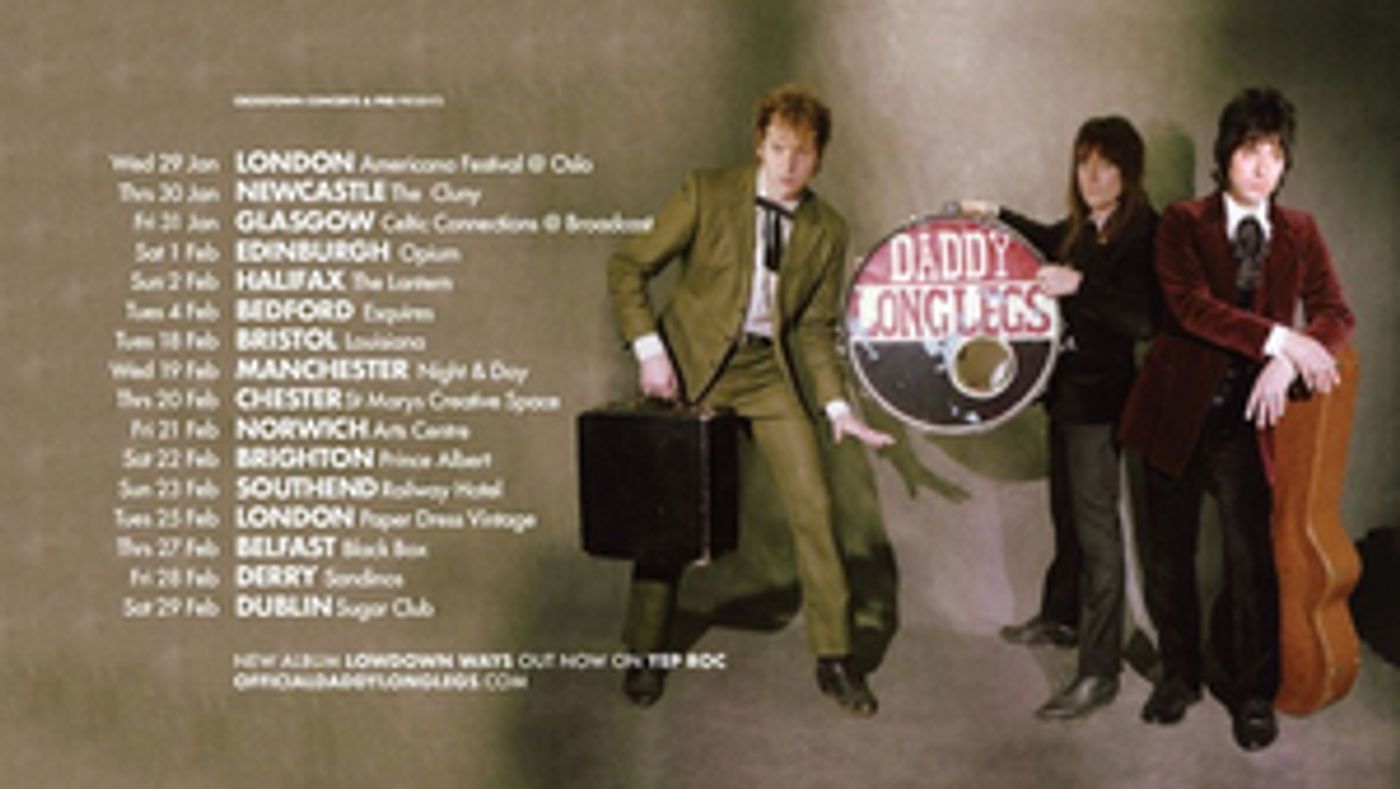 Daddy Long Legs Confirm UK & Ireland Tour Dates for 2020 Daddy Long Legs Confirm UK & Ireland Tour Dates for 2020 Image