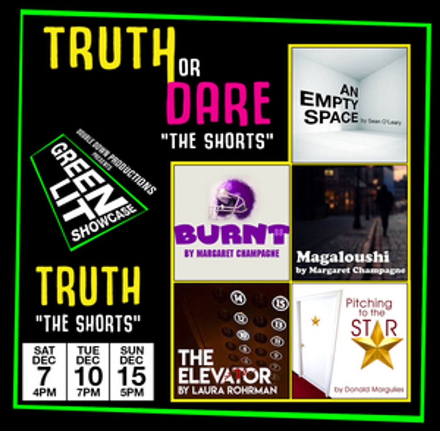 Doubledown Productions Presents TRUTH OR DARE  Image