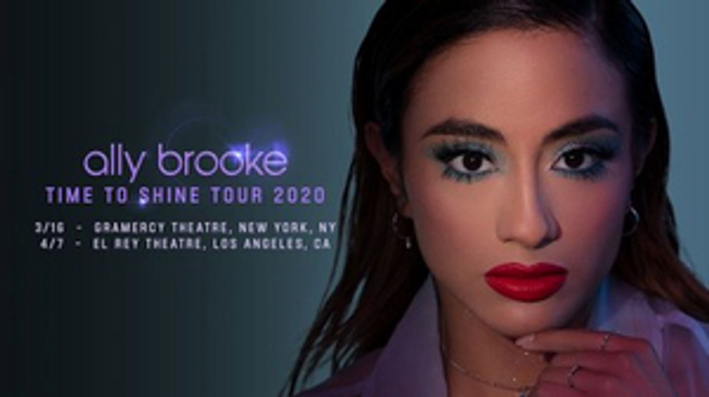 Ally Brooke Announces Headline 'Time to Shine' Tour 2020  Image